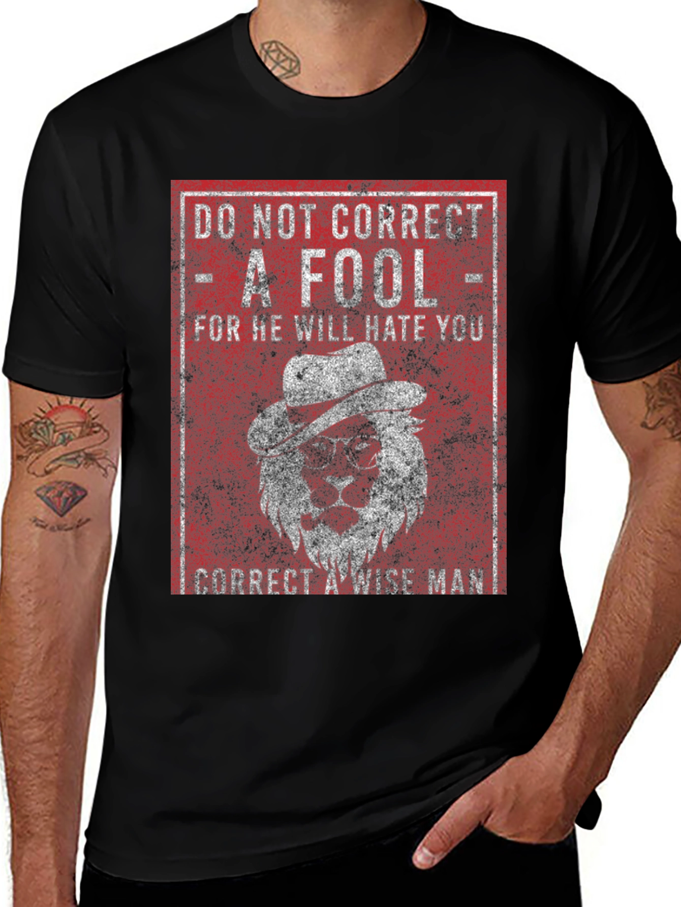 Do Not Correct a Fool Graphic T-Shirt