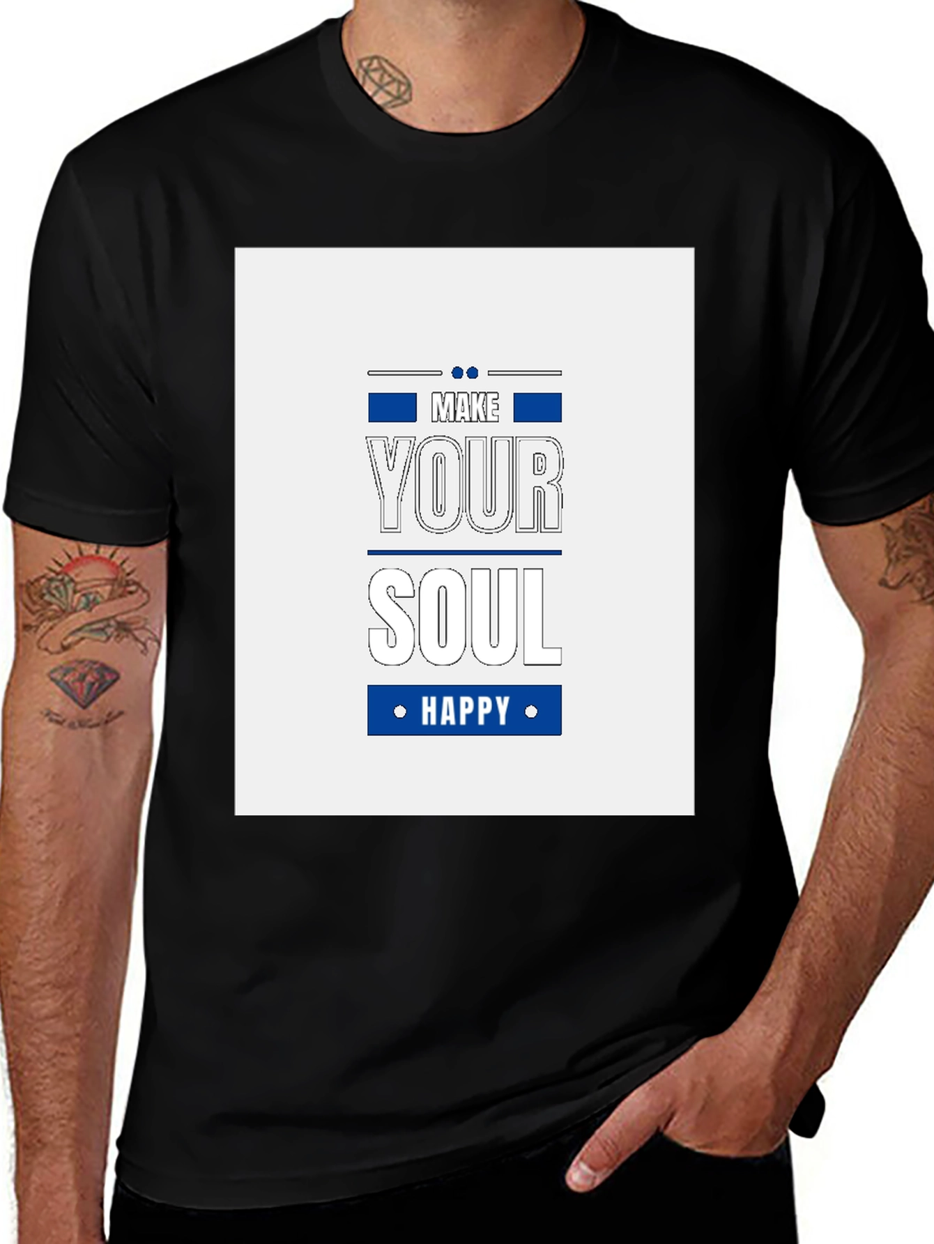 Variant 18 of Make Your Soul Happy Graphic Tee