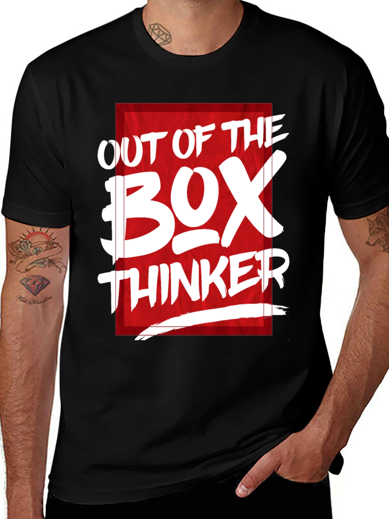 Variant 19 of Out of the Box Thinker T-Shirt