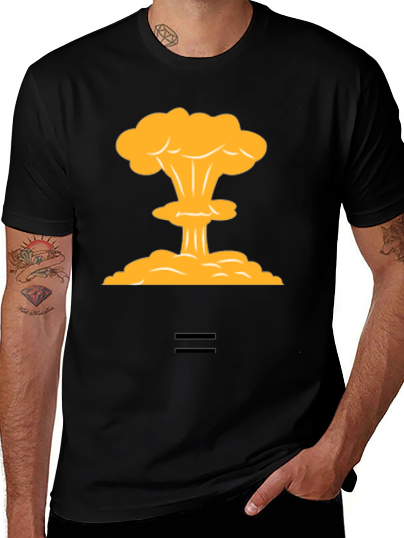 Variant 26 of Atomic Blast Tee - Statement Graphic T-Shirt