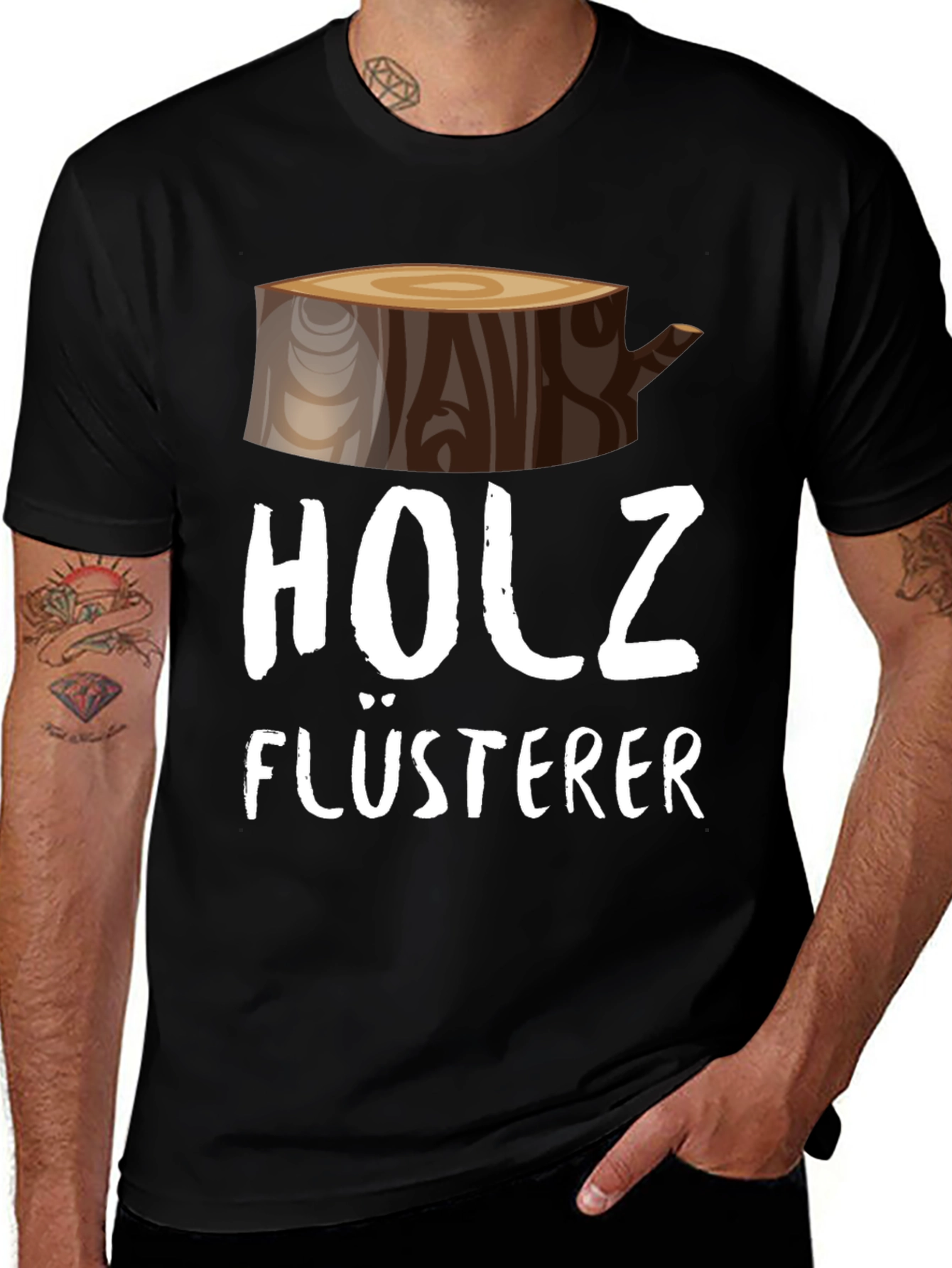 Variant 10 of Holz Flüsterer T-Shirt: Wood Whisperer Graphic Tee