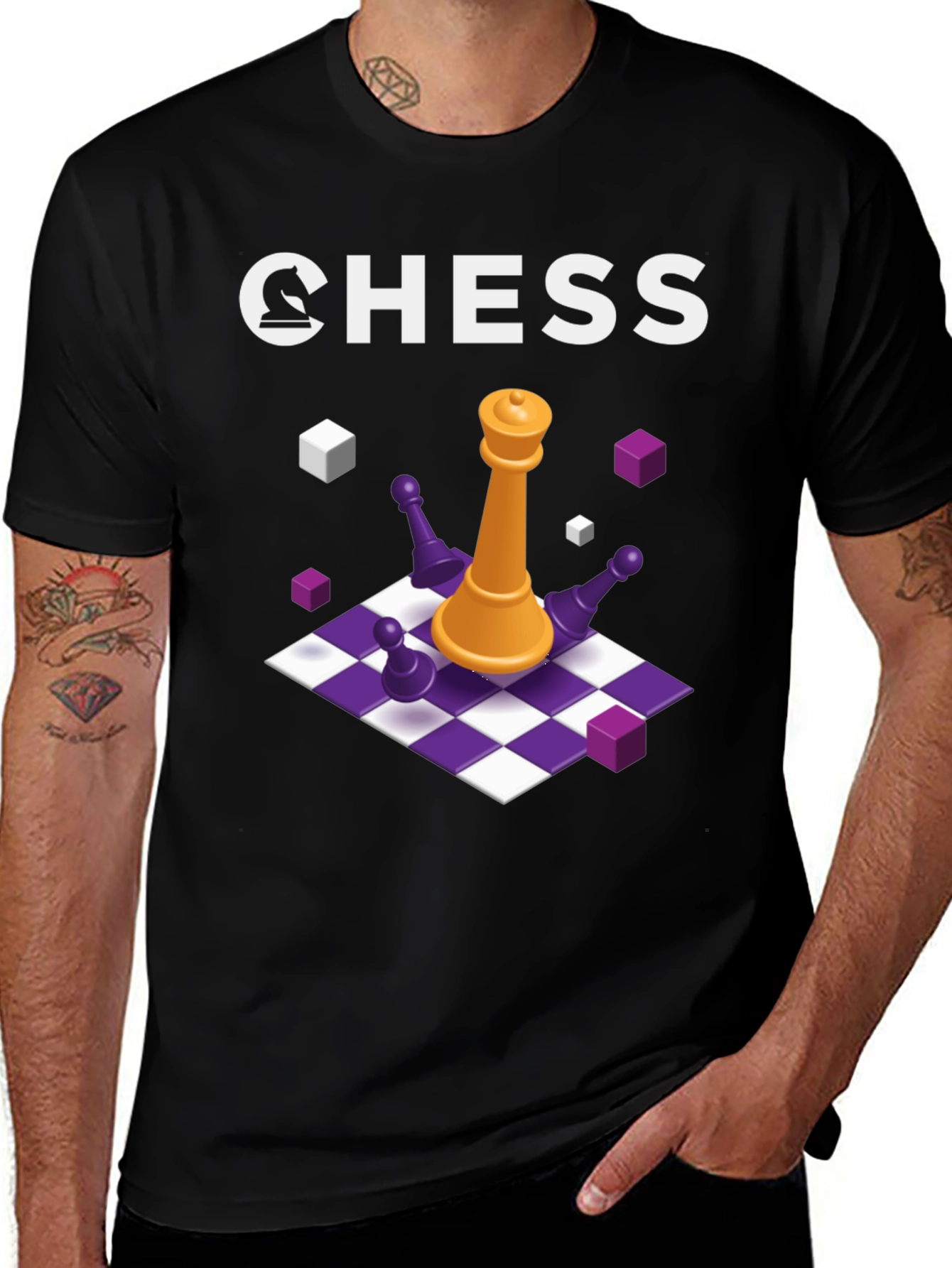 Variant 19 of Chess Graphic Tee - Strategy Game T-Shirt