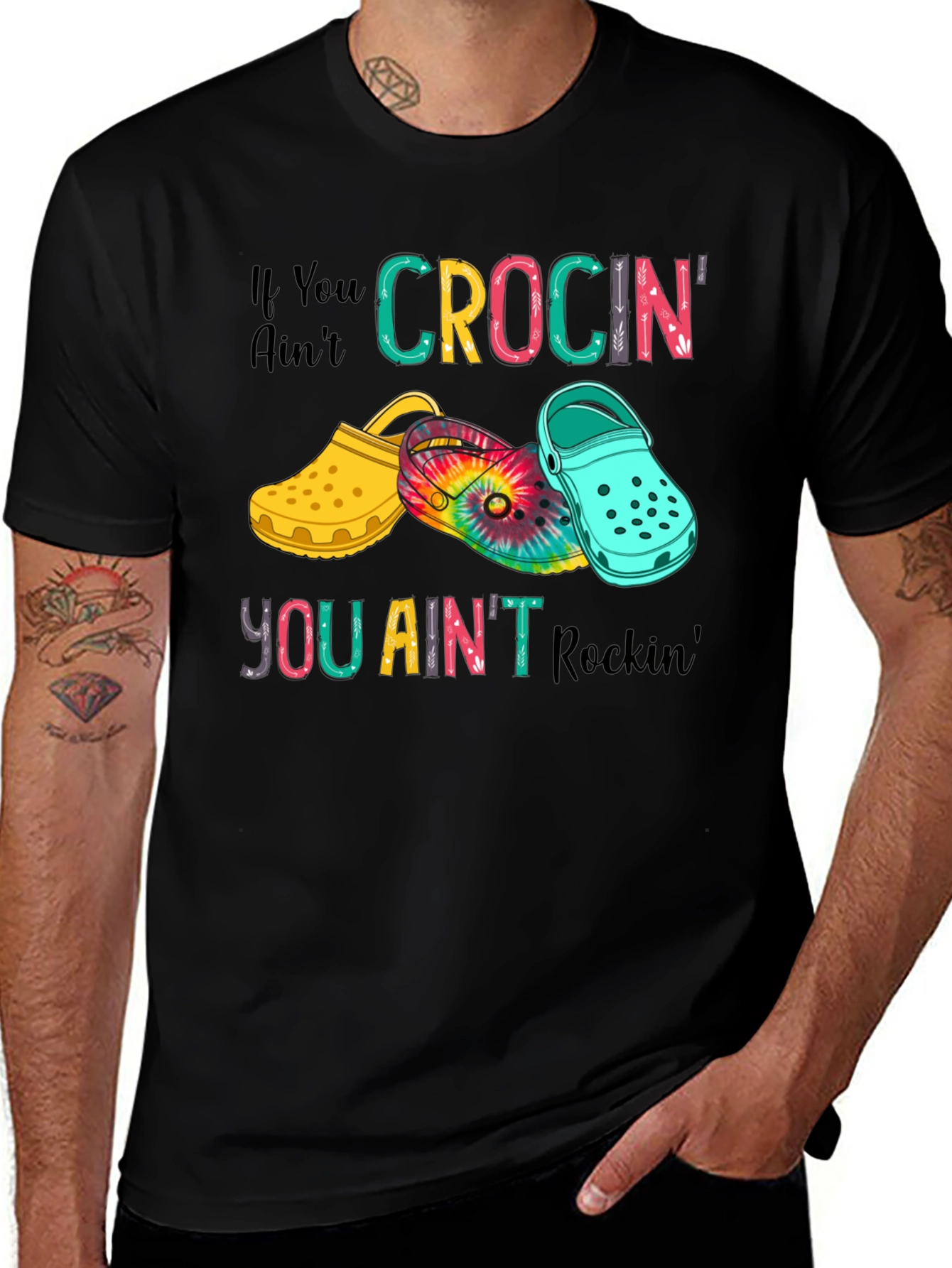 Variant 18 of If You Ain't Crocin' T-Shirt