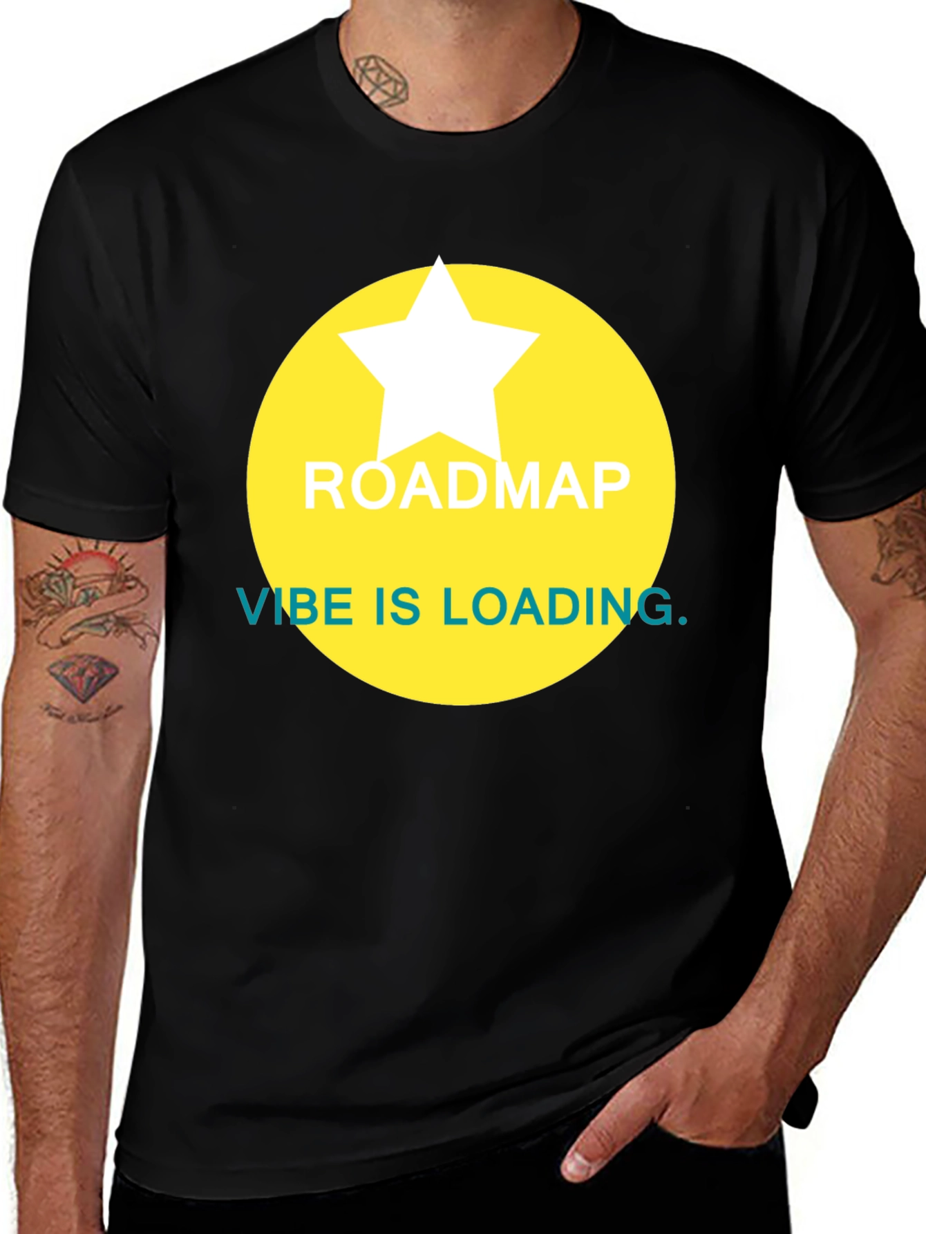 Variant 20 of Roadmap Vibe Loading Graphic Tee