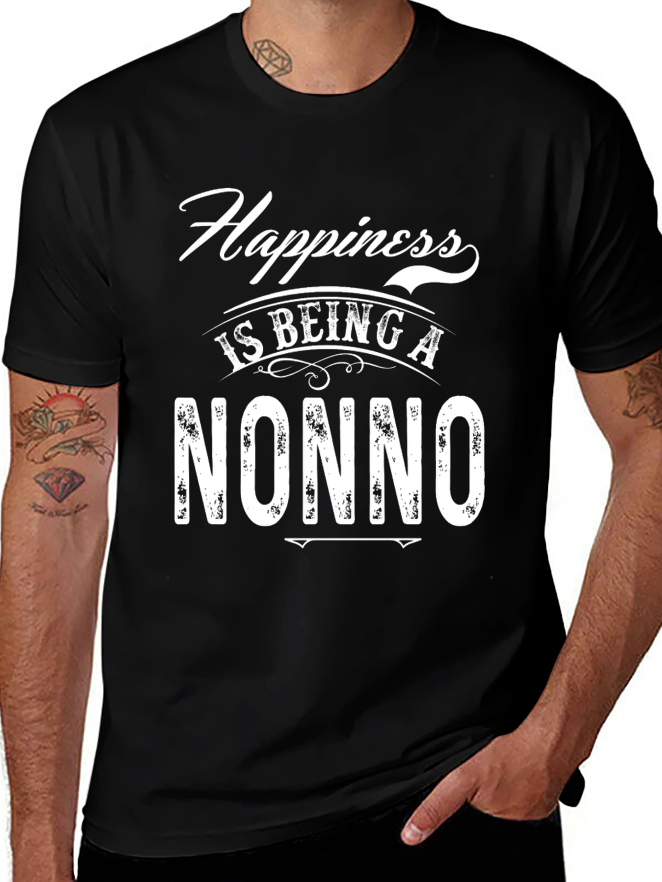 Happiness is Being a Nonno T-Shirt