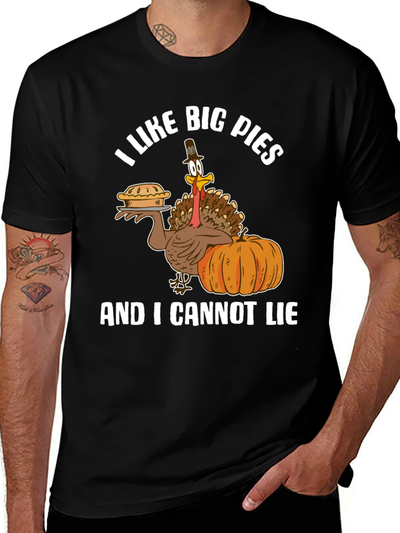 I Like Big Pies Funny Thanksgiving T-Shirt