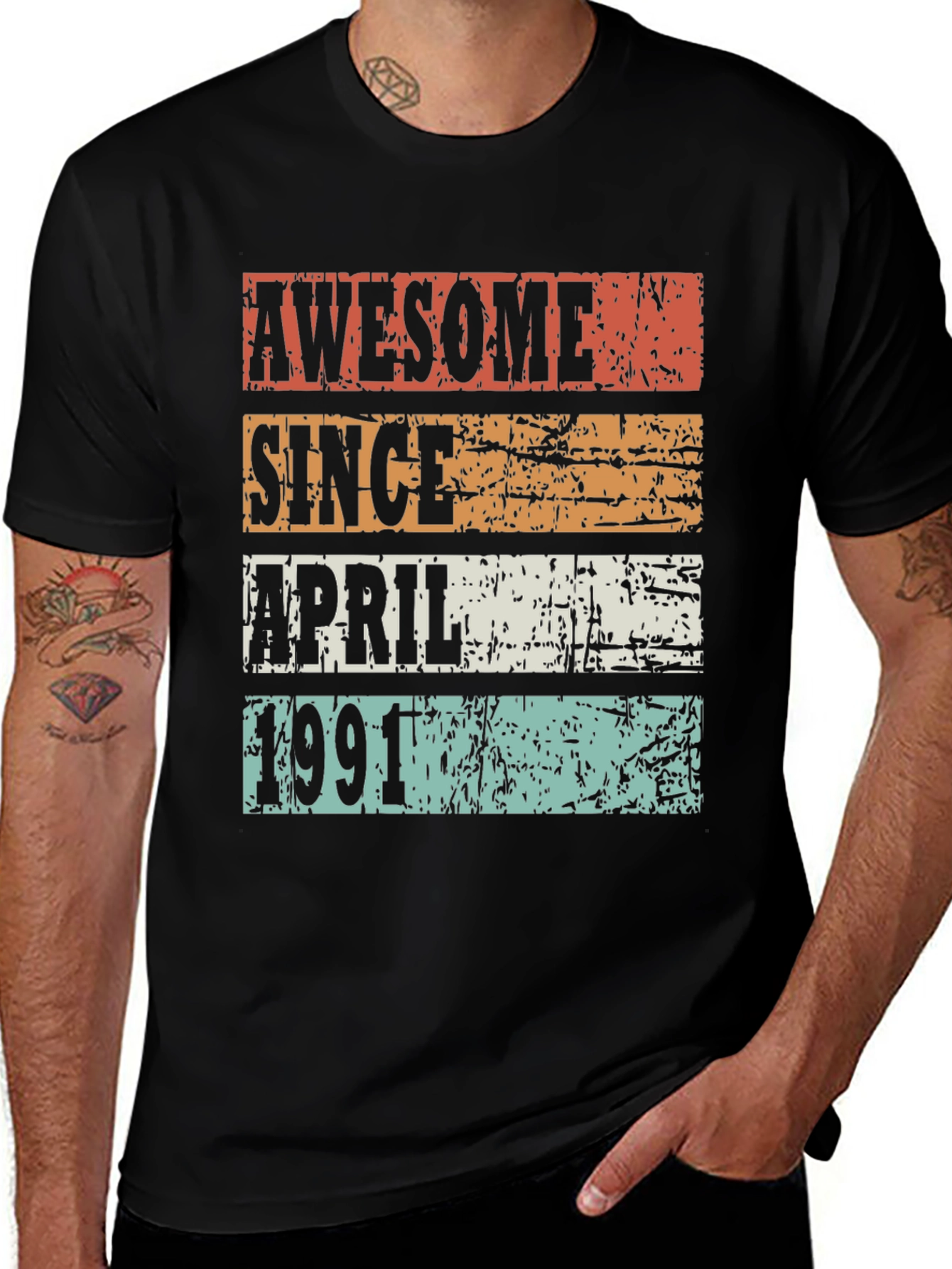 Variant 7 of Awesome Since April 1991 T-Shirt