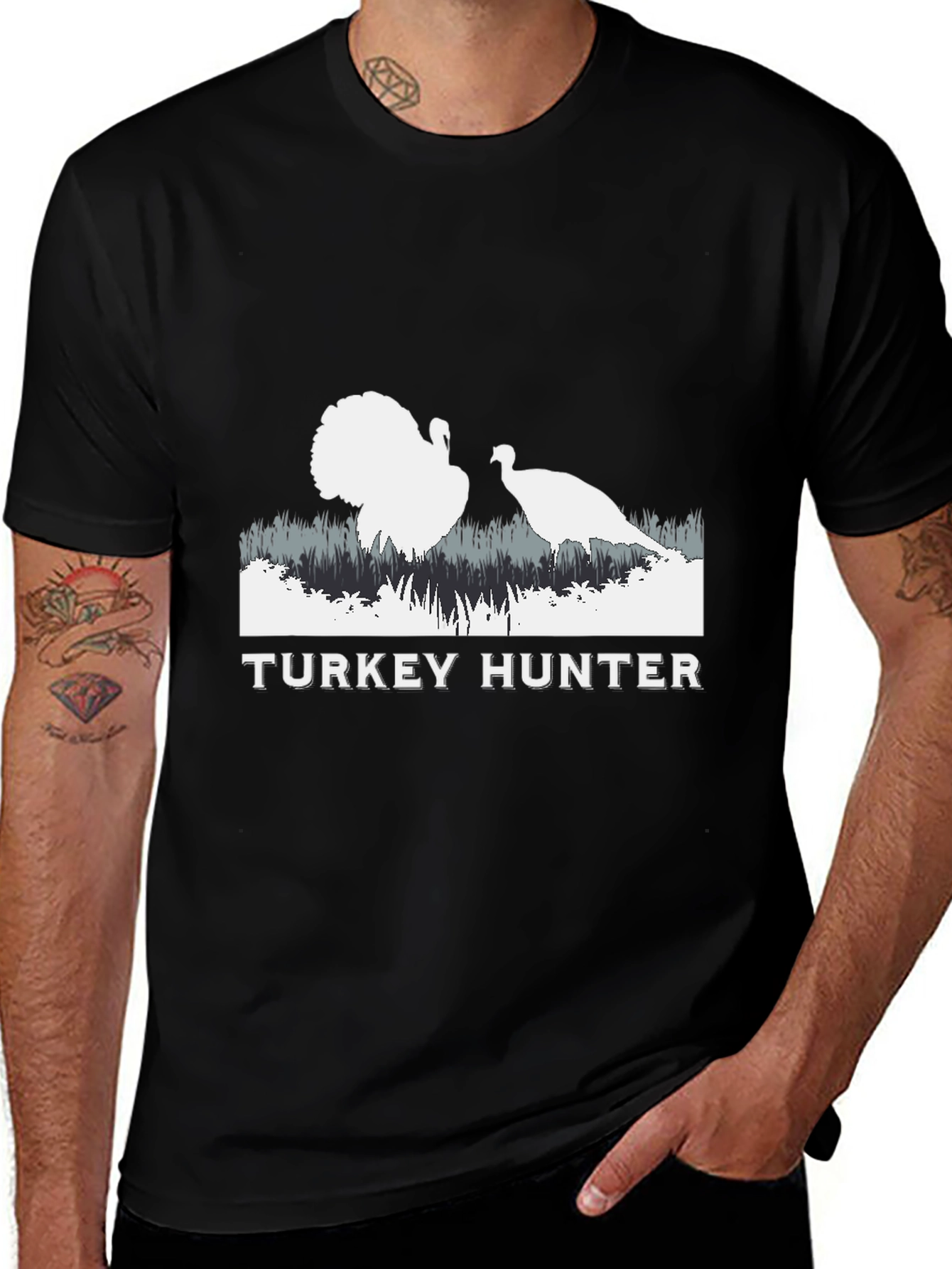 Turkey Hunter T-Shirt - Wildlife Graphic Tee