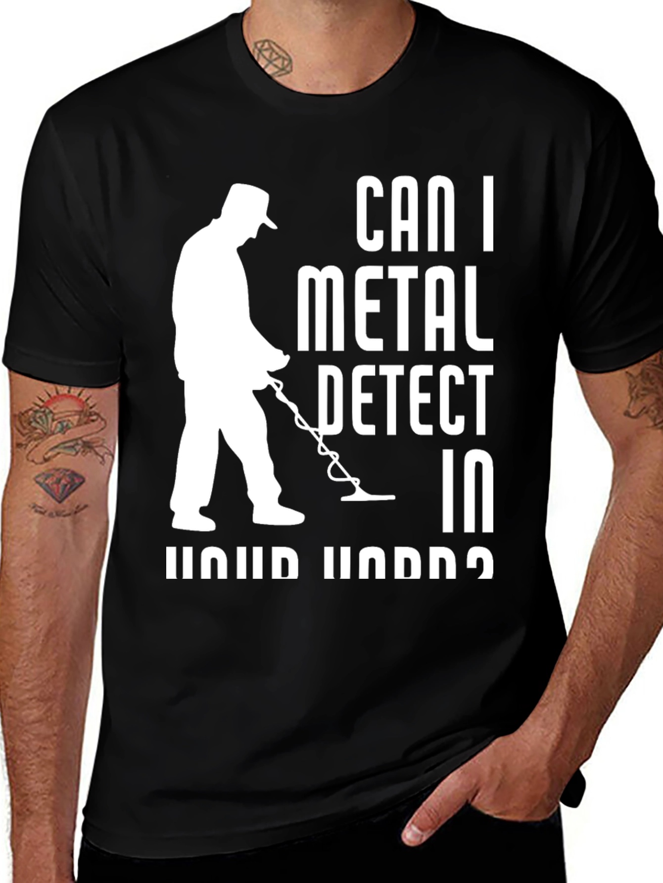 Variant 25 of Can I Metal Detect T-Shirt - Hobby Apparel