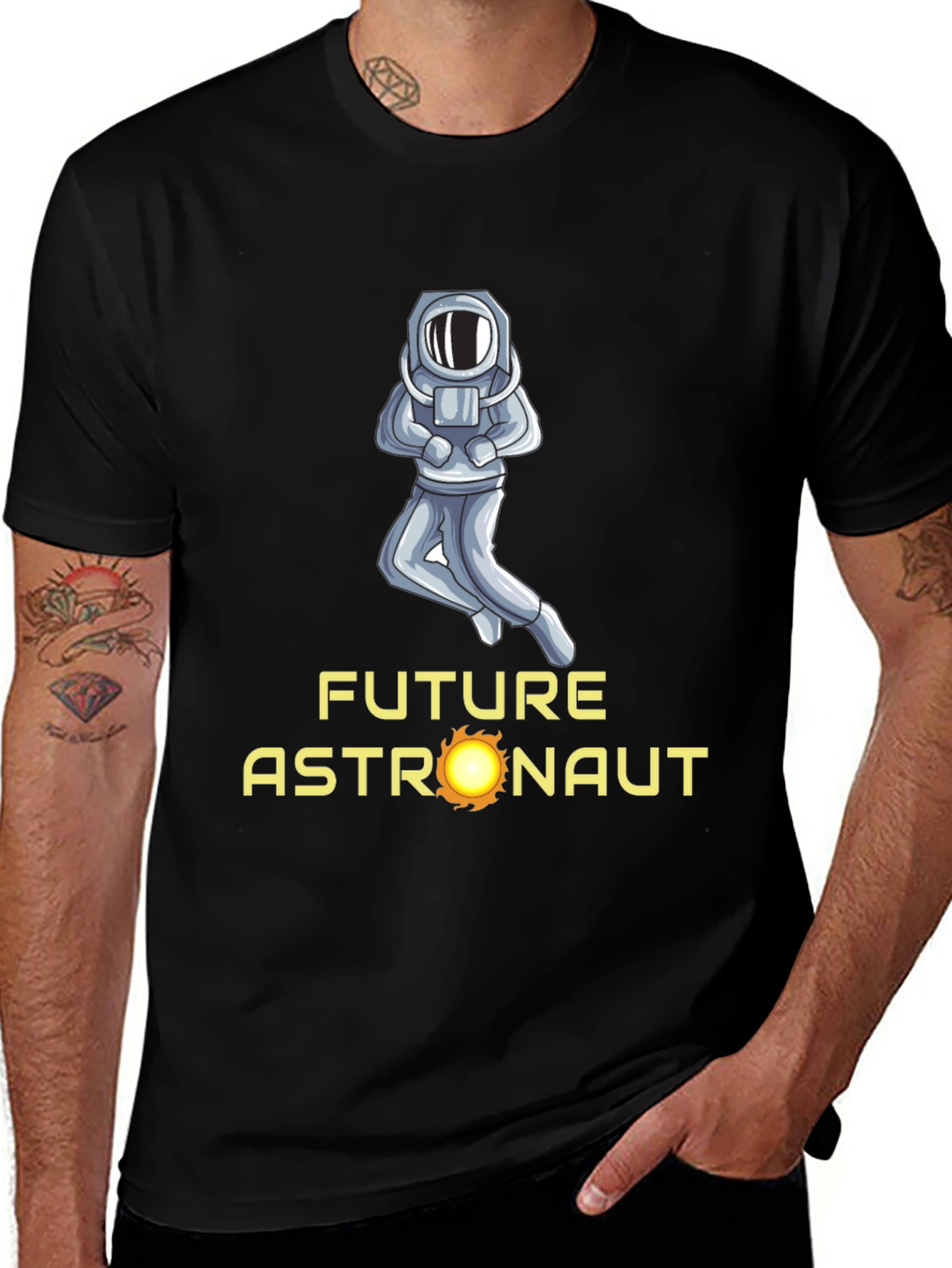 Variant 2 of Future Astronaut T-Shirt - Outer Space Adventure