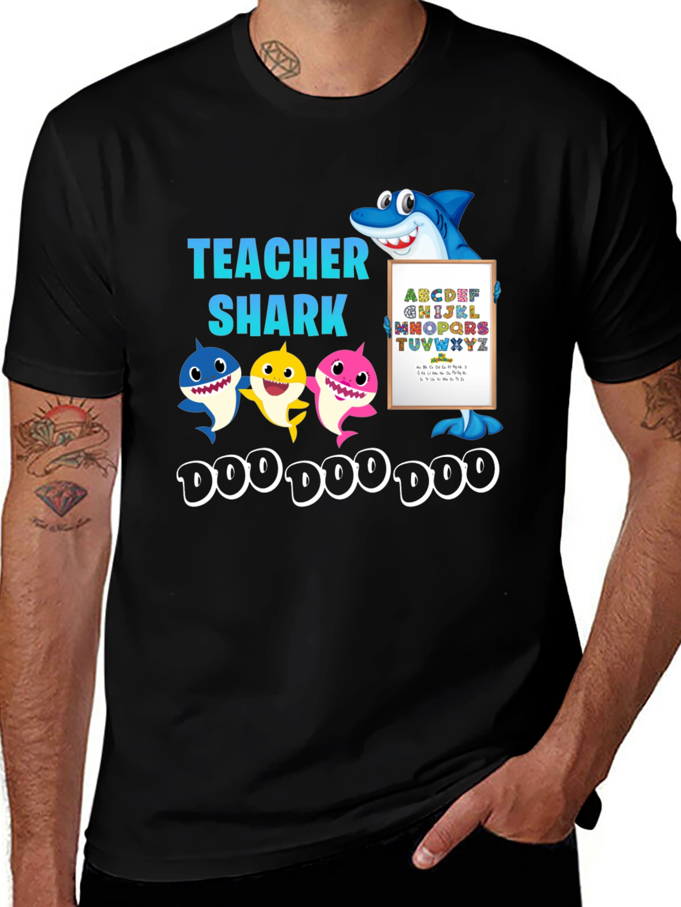 Variant 18 of Teacher Shark Doo Doo T-Shirt