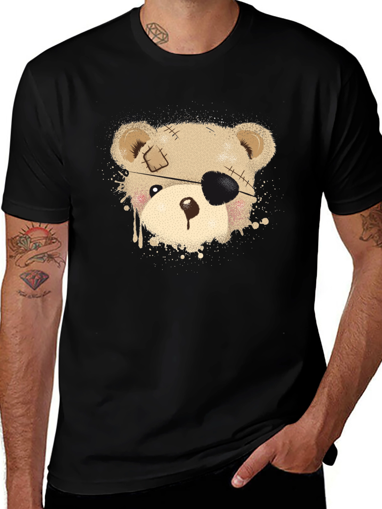Variant 27 of Pirate Teddy Bear Graphic T-Shirt