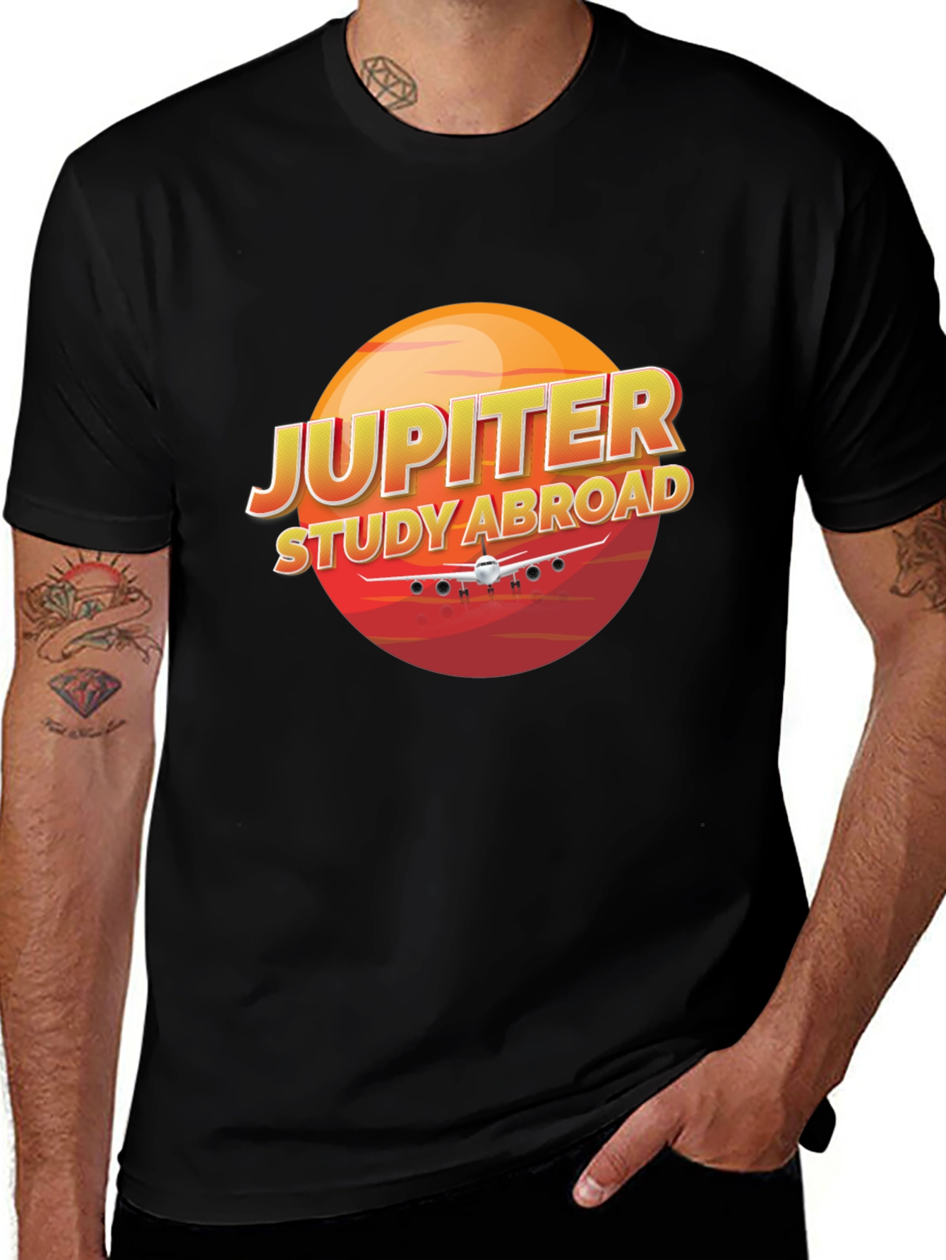 Jupiter Study Abroad Graphic T-Shirt