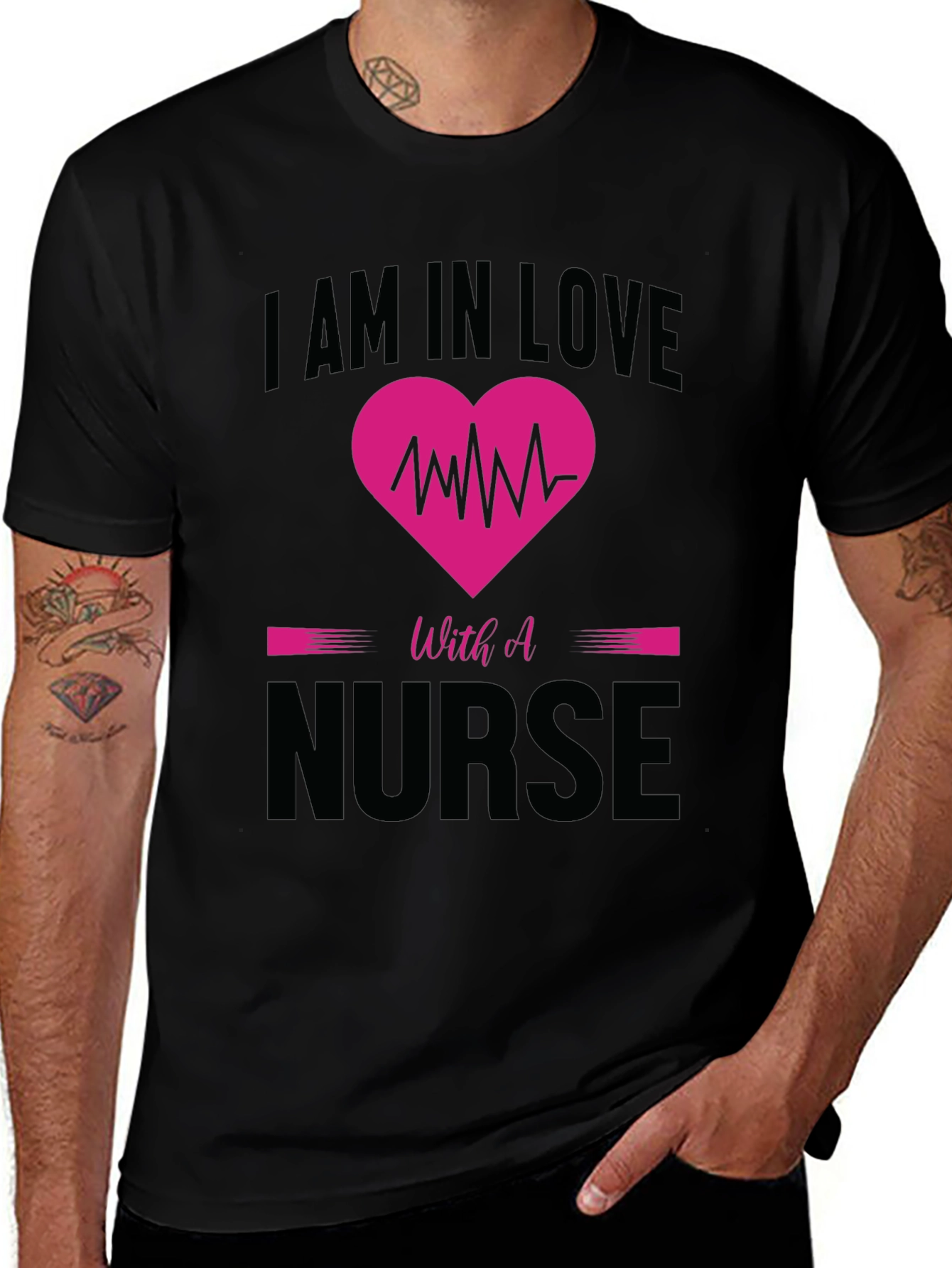 Variant 13 of I am in Love with a Nurse T-Shirt