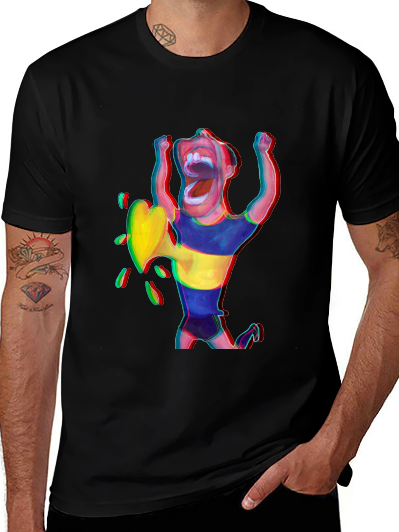 Variant 29 of Expressive Graphic T-Shirt - Bold Art
