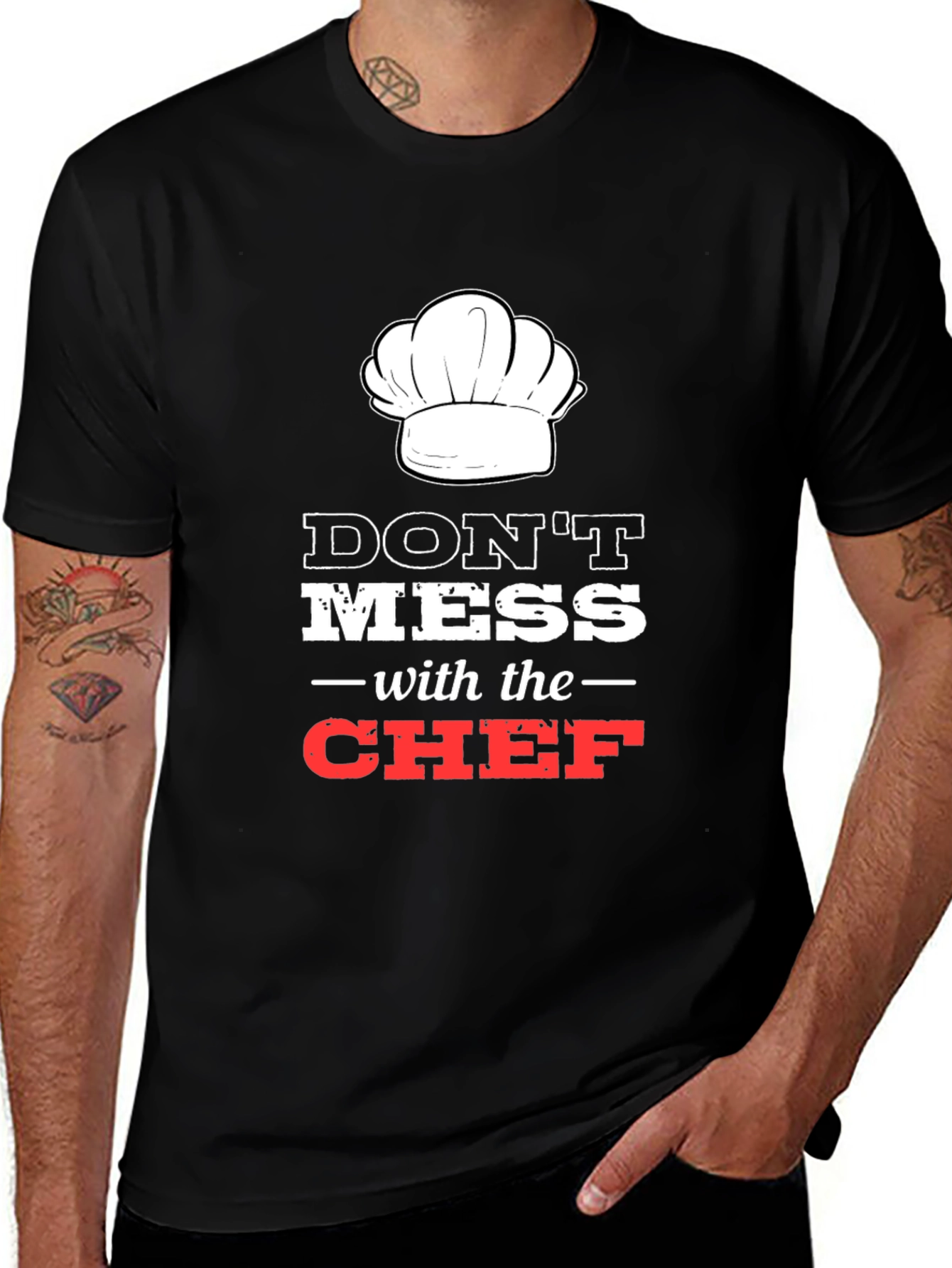 Variant 18 of Don't Mess With The Chef Graphic Tee