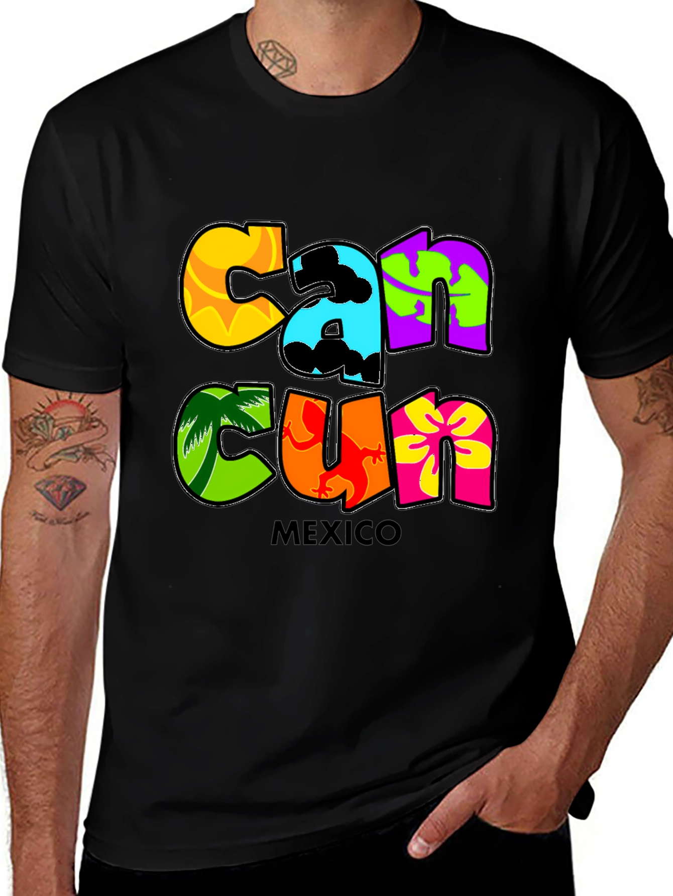 Cancun Mexico Graphic T-Shirt