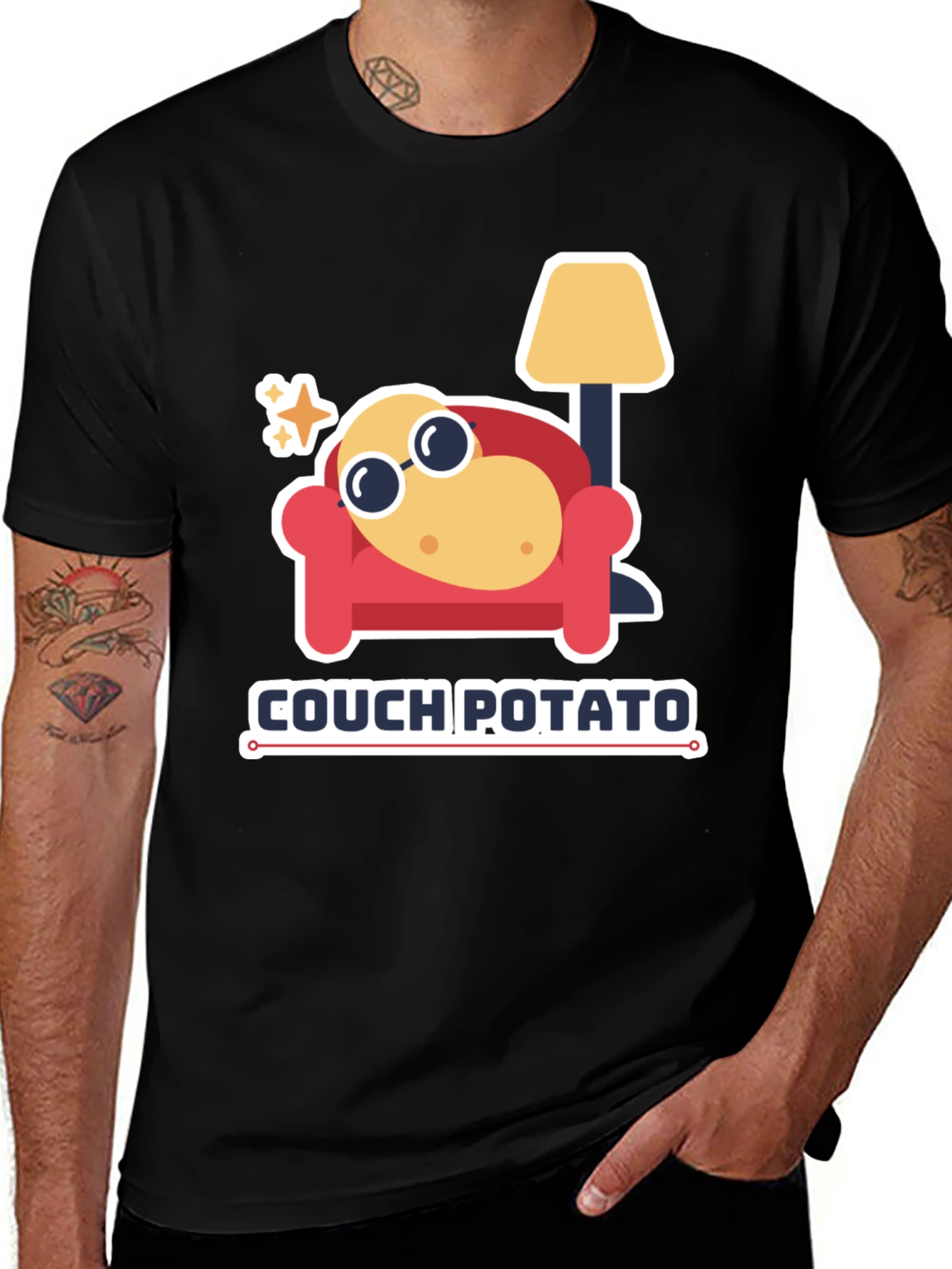 Variant 27 of Couch Potato Graphic Tee