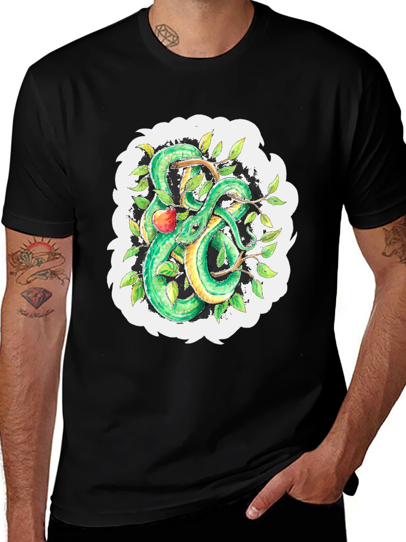 Variant 25 of Serpent & Apple Graphic Tee