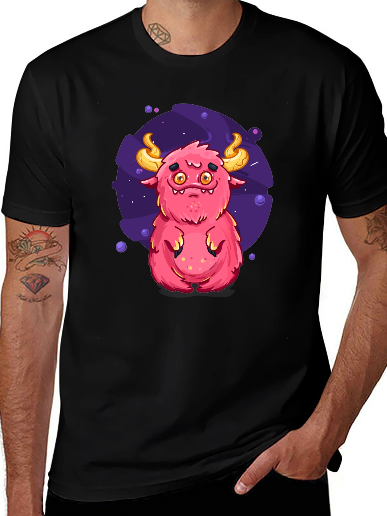 Variant 19 of Cute Monster Graphic Tee