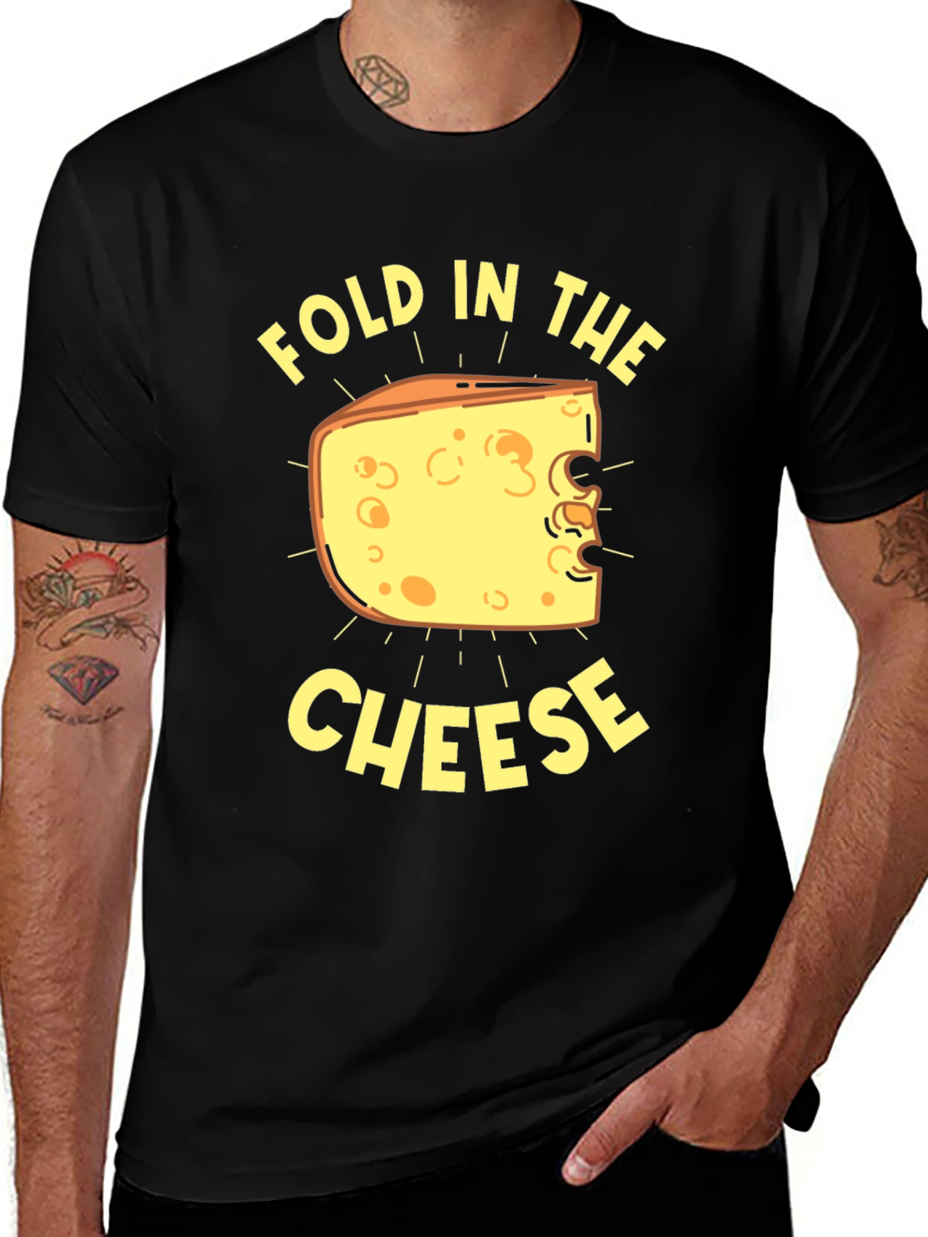 Variant 7 of Fold In The Cheese T-Shirt