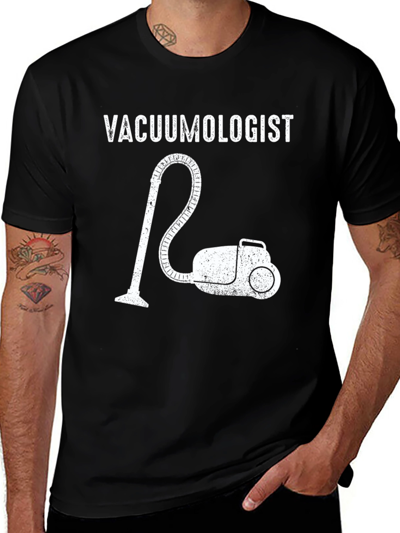 Variant 18 of Vacuumologist Graphic Tee - Cleaning Humor T-Shirt