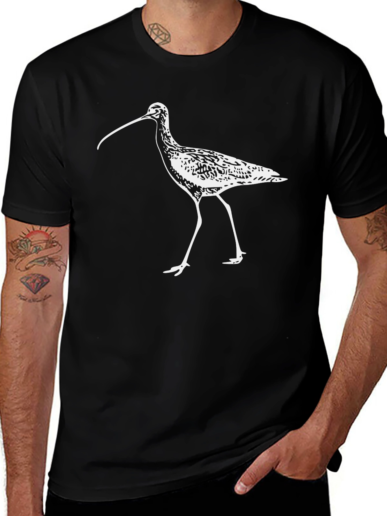 Variant 22 of Shorebird Graphic Tee - Coastal Style