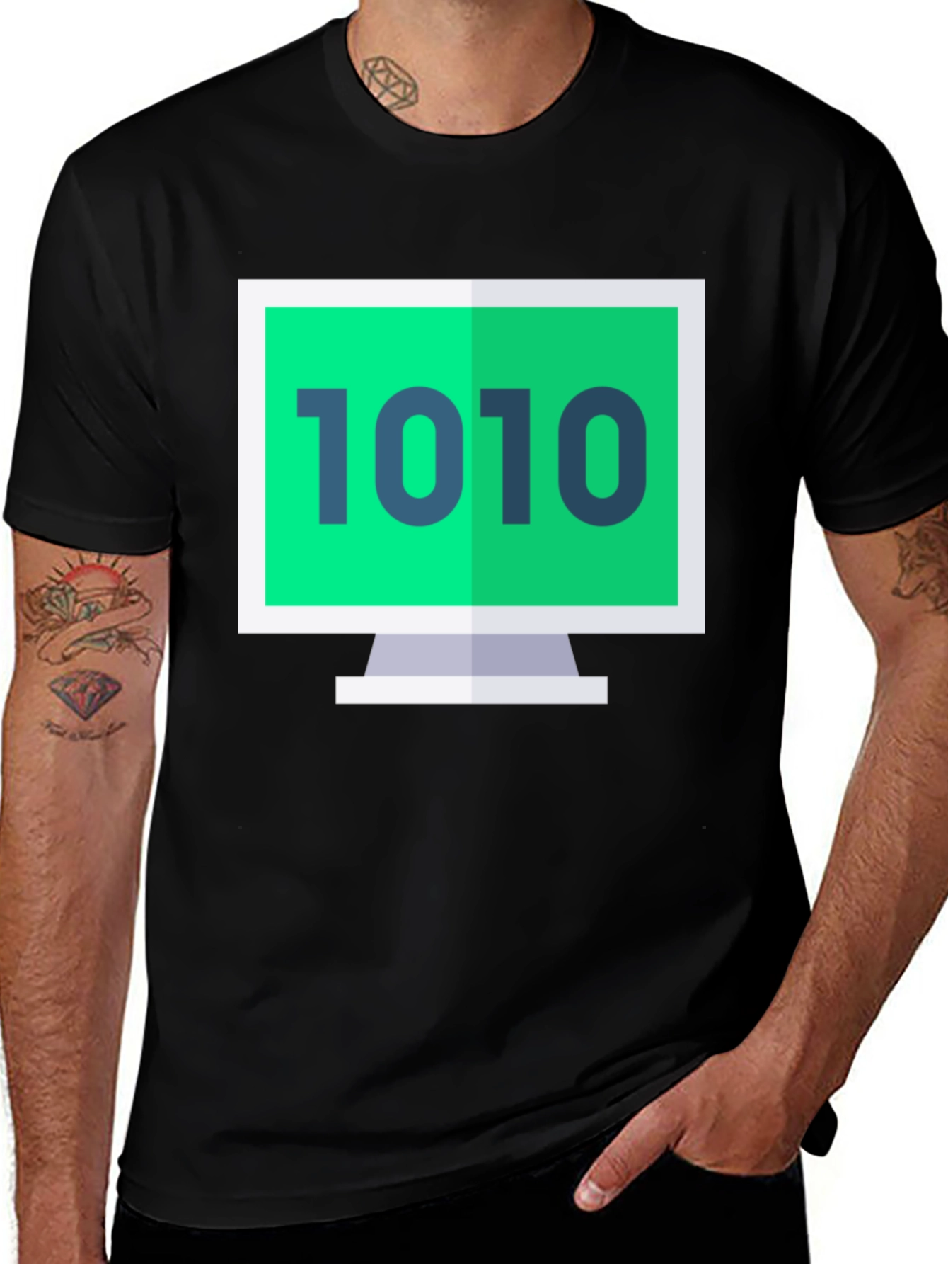 Binary Code T-Shirt - Geek Chic Fashion