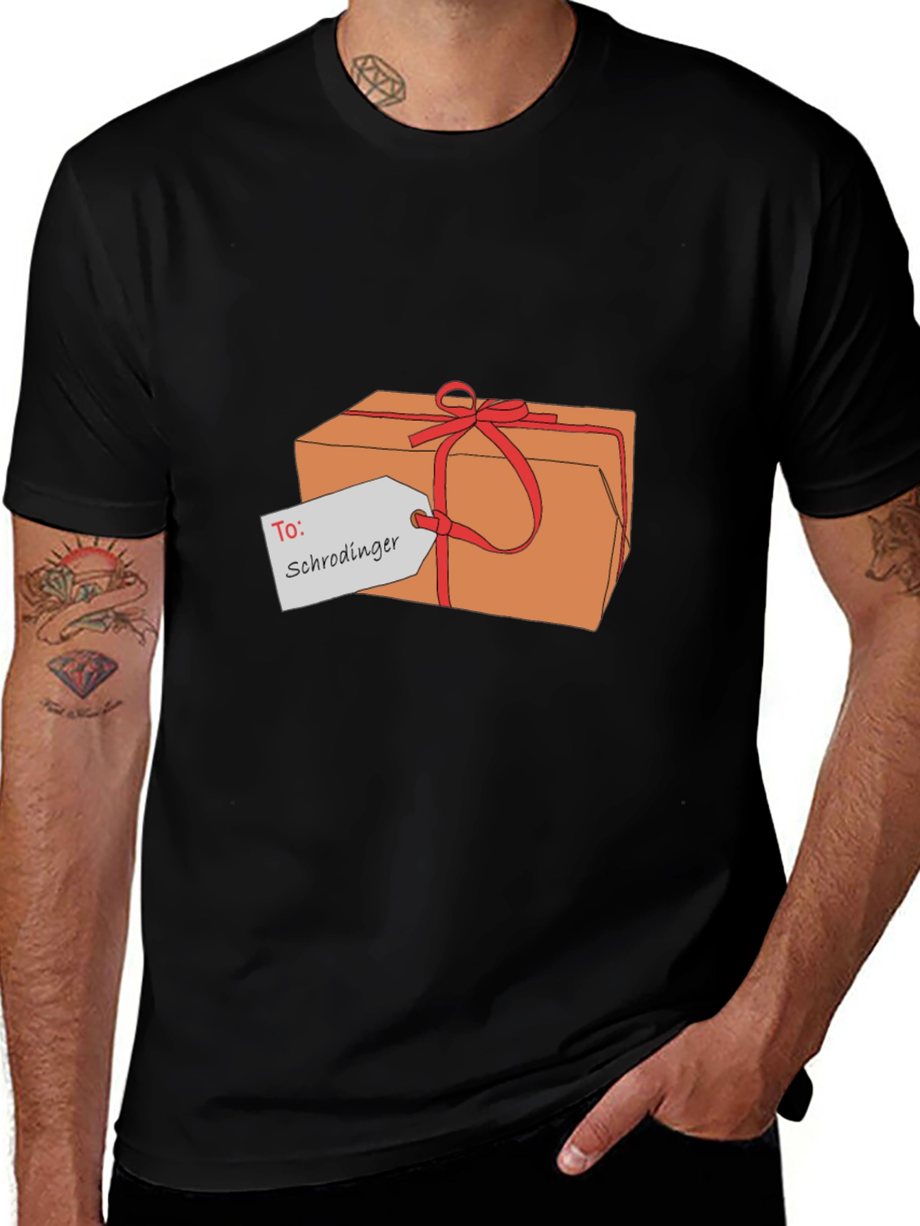 Schrödinger's Cat Gift Box T-Shirt