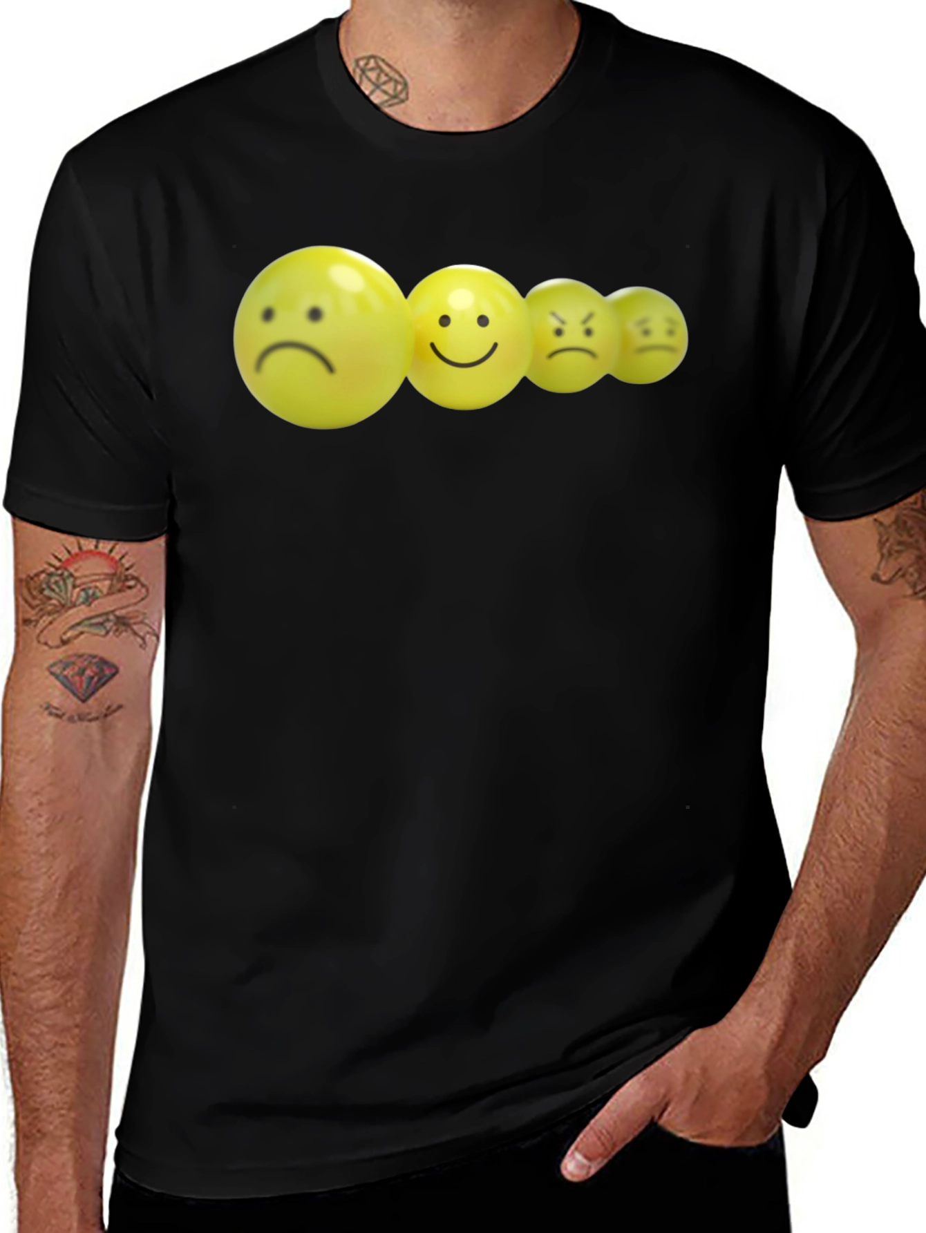 Variant 28 of Emotional Rollercoaster T-Shirt