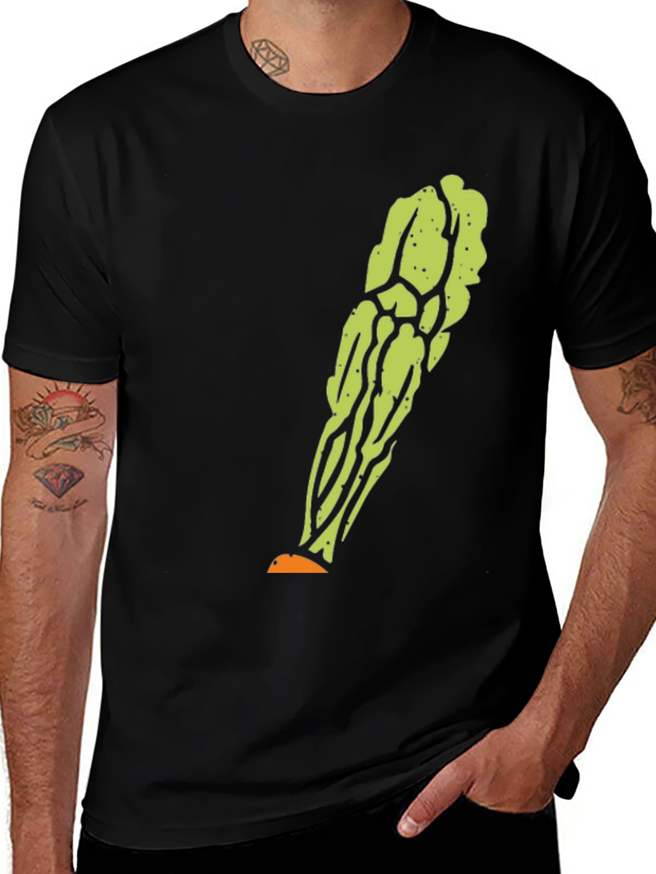 Variant 16 of Asparagus Graphic T-Shirt - Novelty Tee