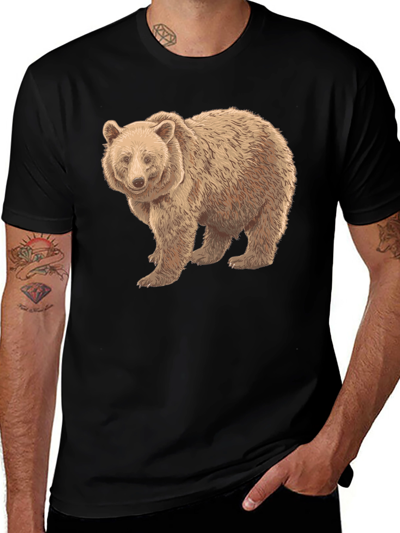 Variant 26 of Bear Graphic T-Shirt
