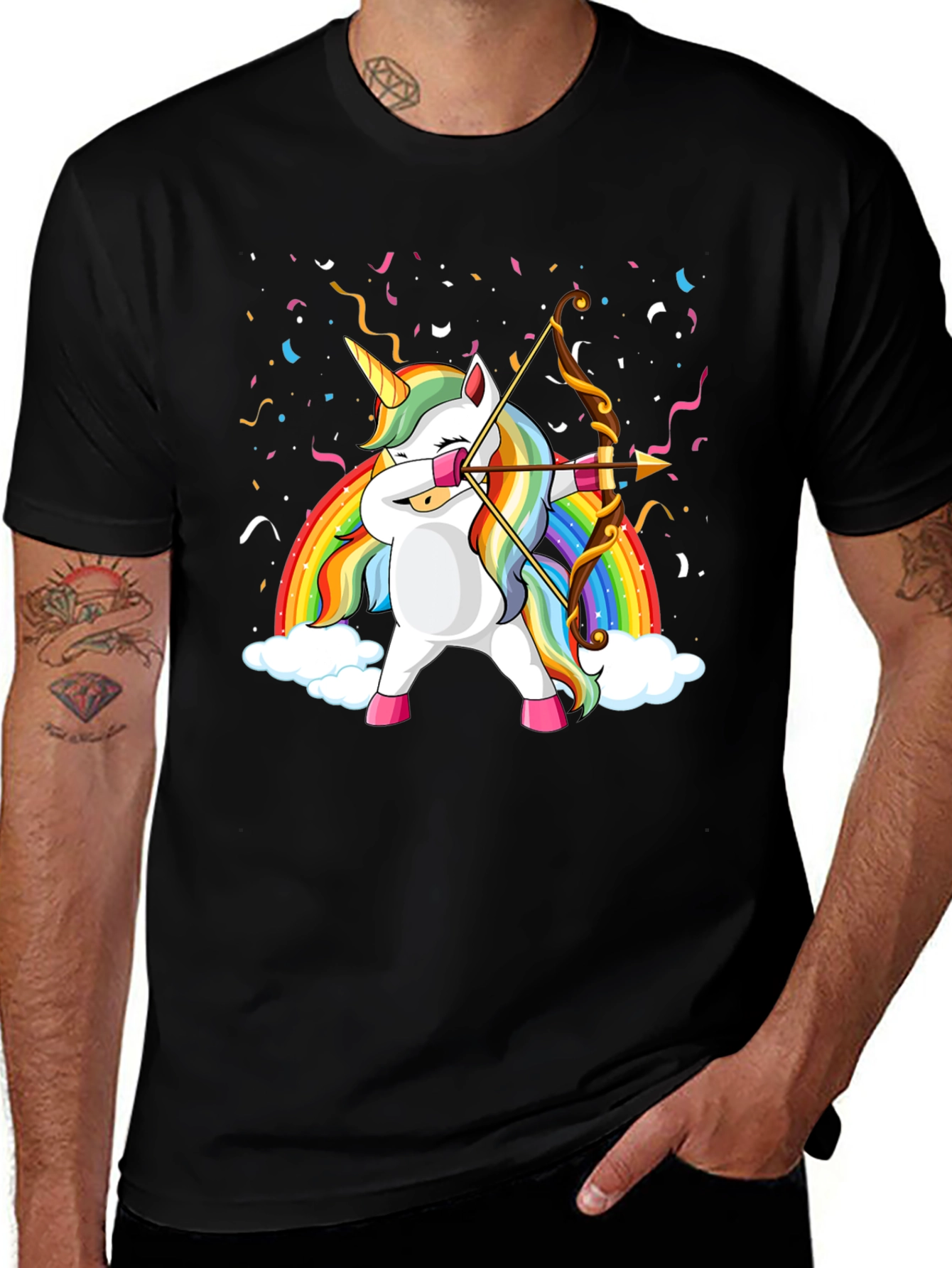 Unicorn Archer Graphic Tee