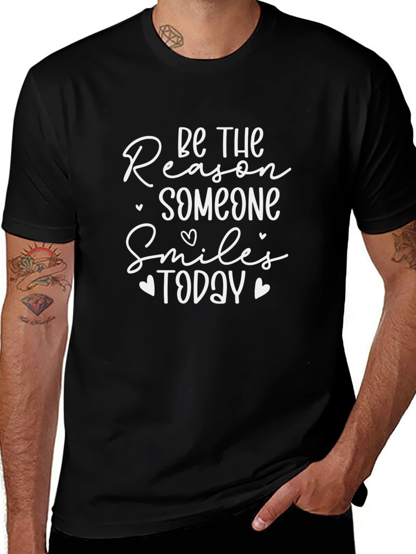 Variant 13 of Be The Reason Someone Smiles Today Graphic Tee