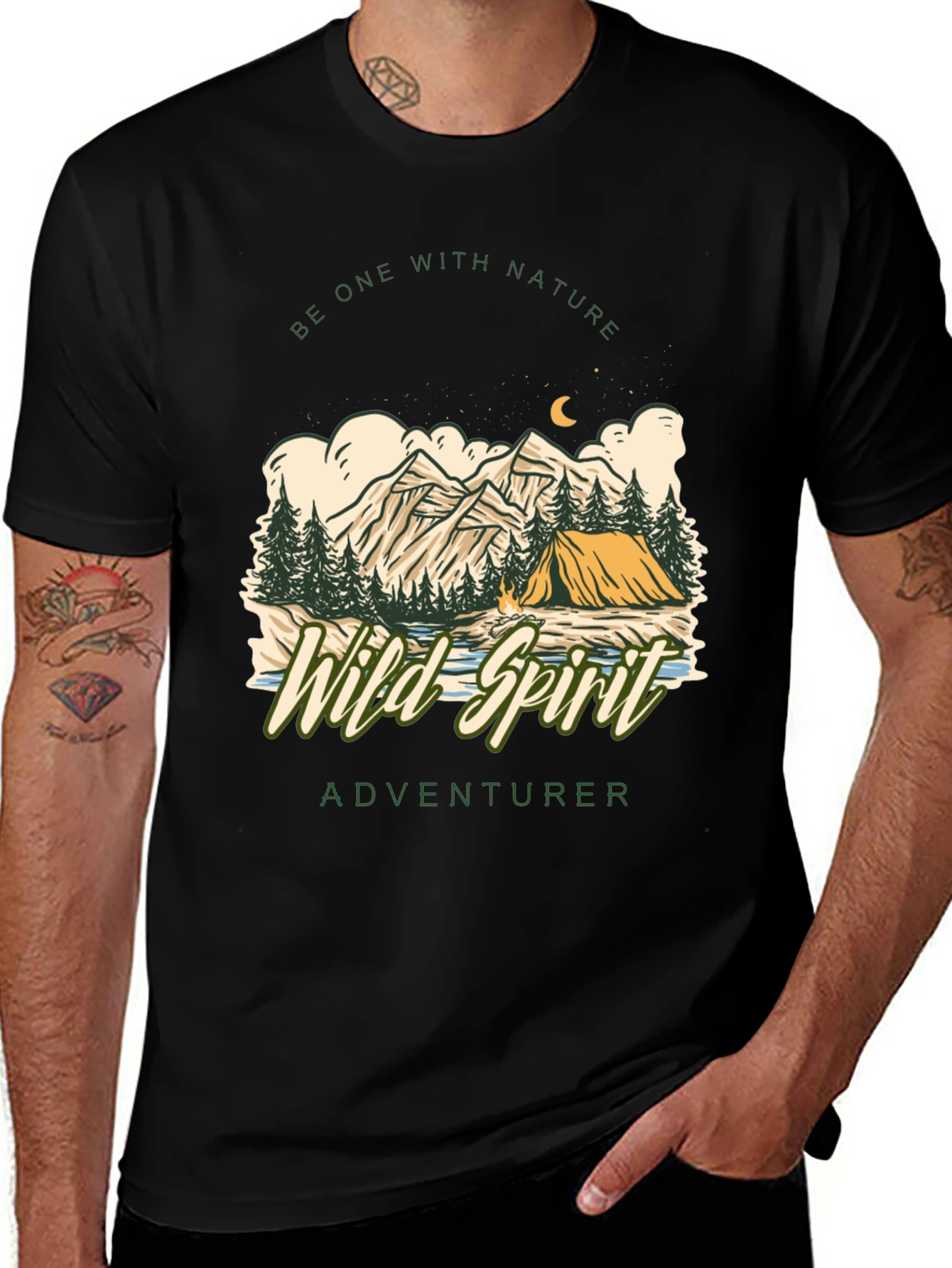Variant 11 of Wild Spirit Adventurer Graphic Tee