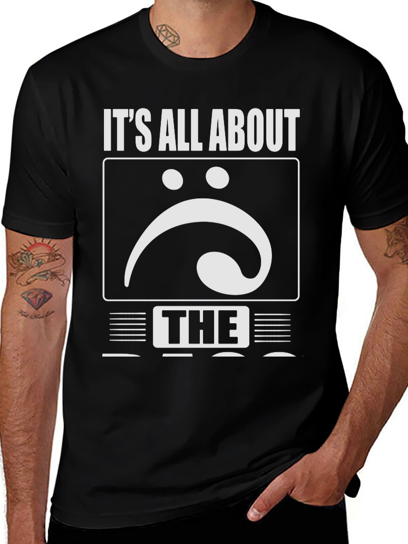 Variant 6 of It's All About That Bass Clef Music T-Shirt