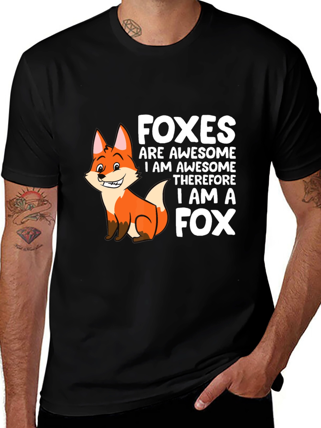 Variant 14 of Foxes Are Awesome T-Shirt