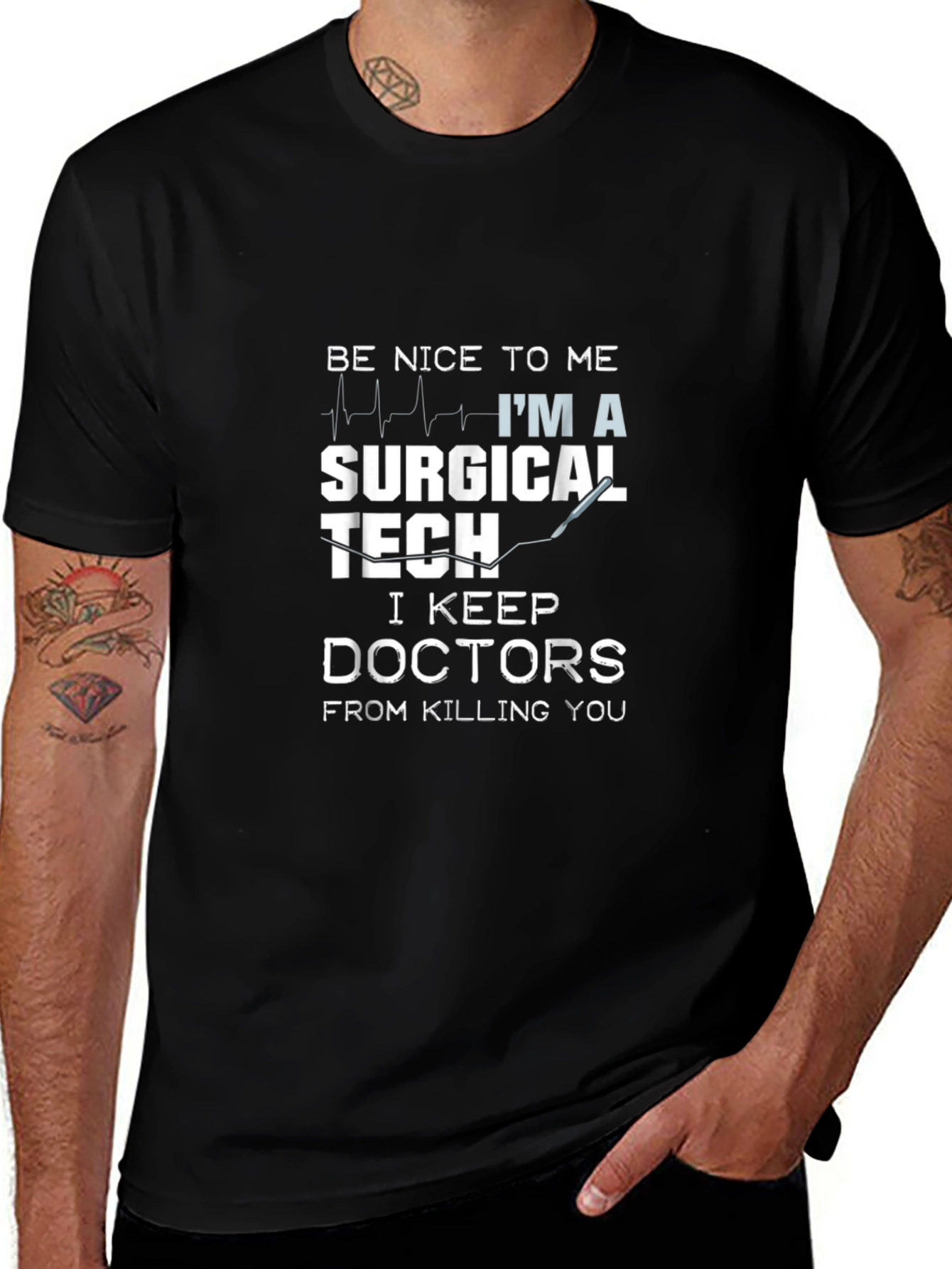 Variant 2 of Surgical Tech T-Shirt: Funny Doctor Humor