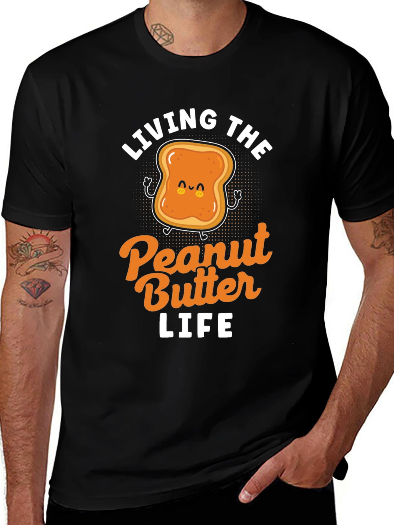 Variant 29 of Peanut Butter Life Graphic T-Shirt