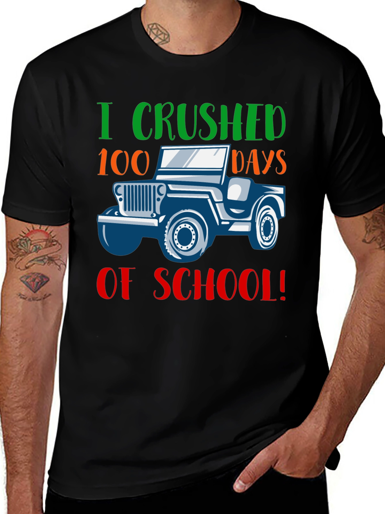 100 Days of School T-Shirt - "I Crushed It!" 