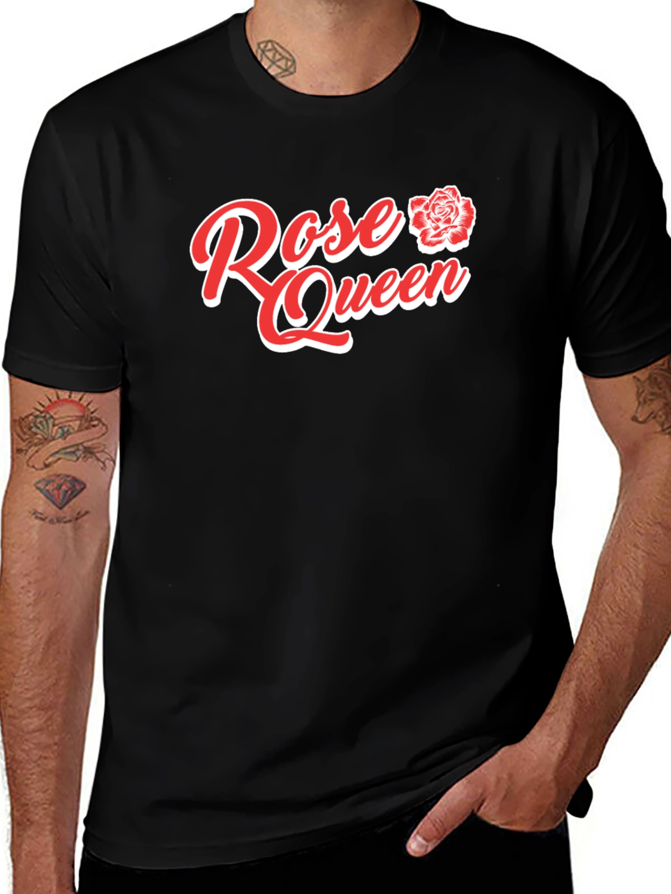 Variant 30 of Rose Queen Black T-Shirt