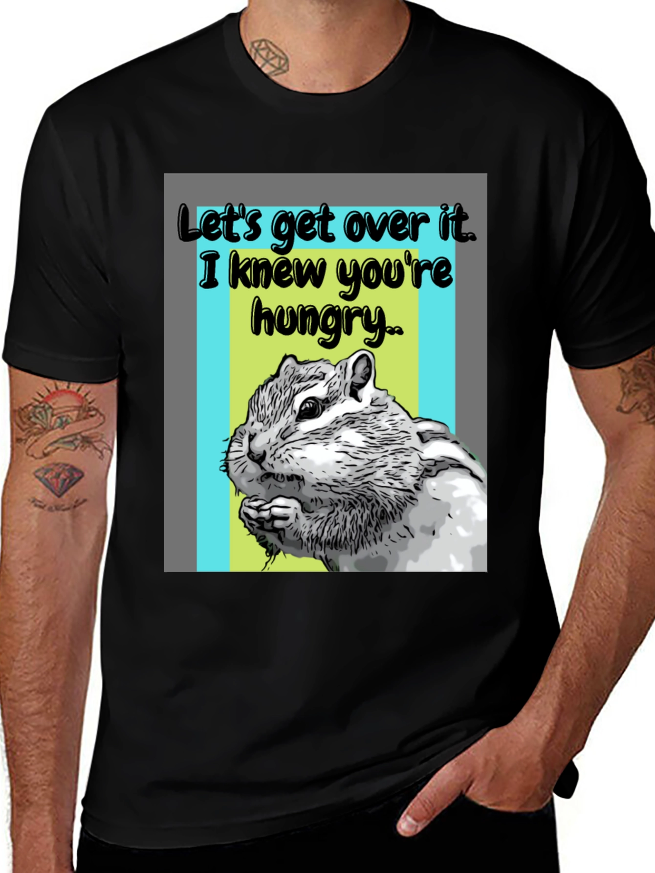 Variant 13 of Hungry Chipmunk Graphic Tee