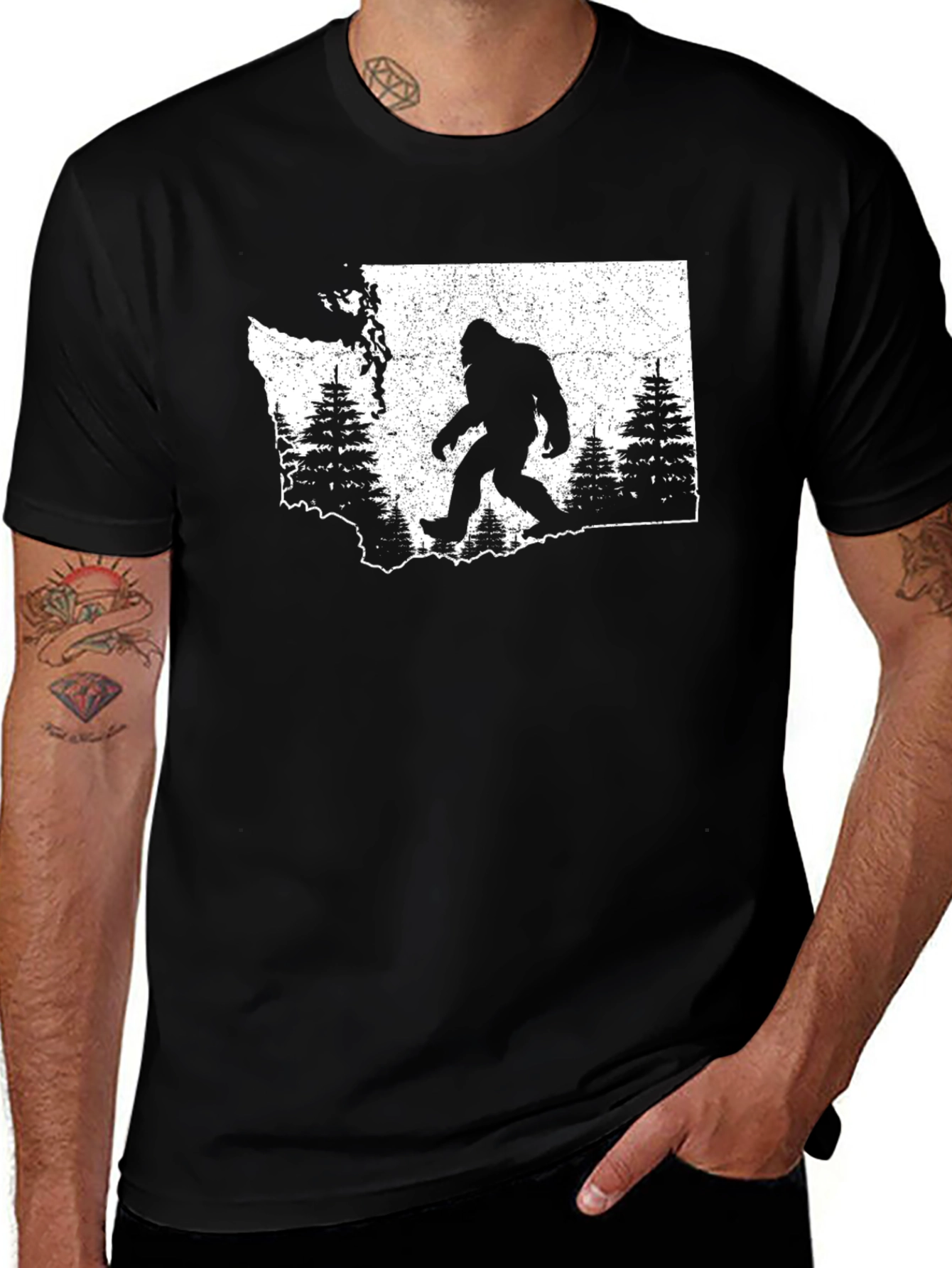 Bigfoot Washington State T-Shirt