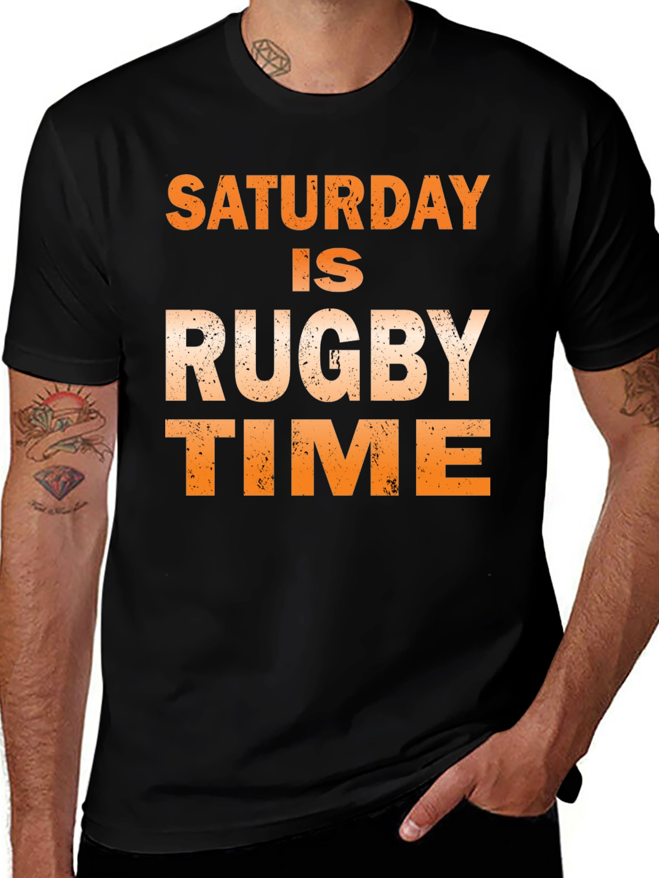 Variant 26 of Saturday is Rugby Time T-Shirt