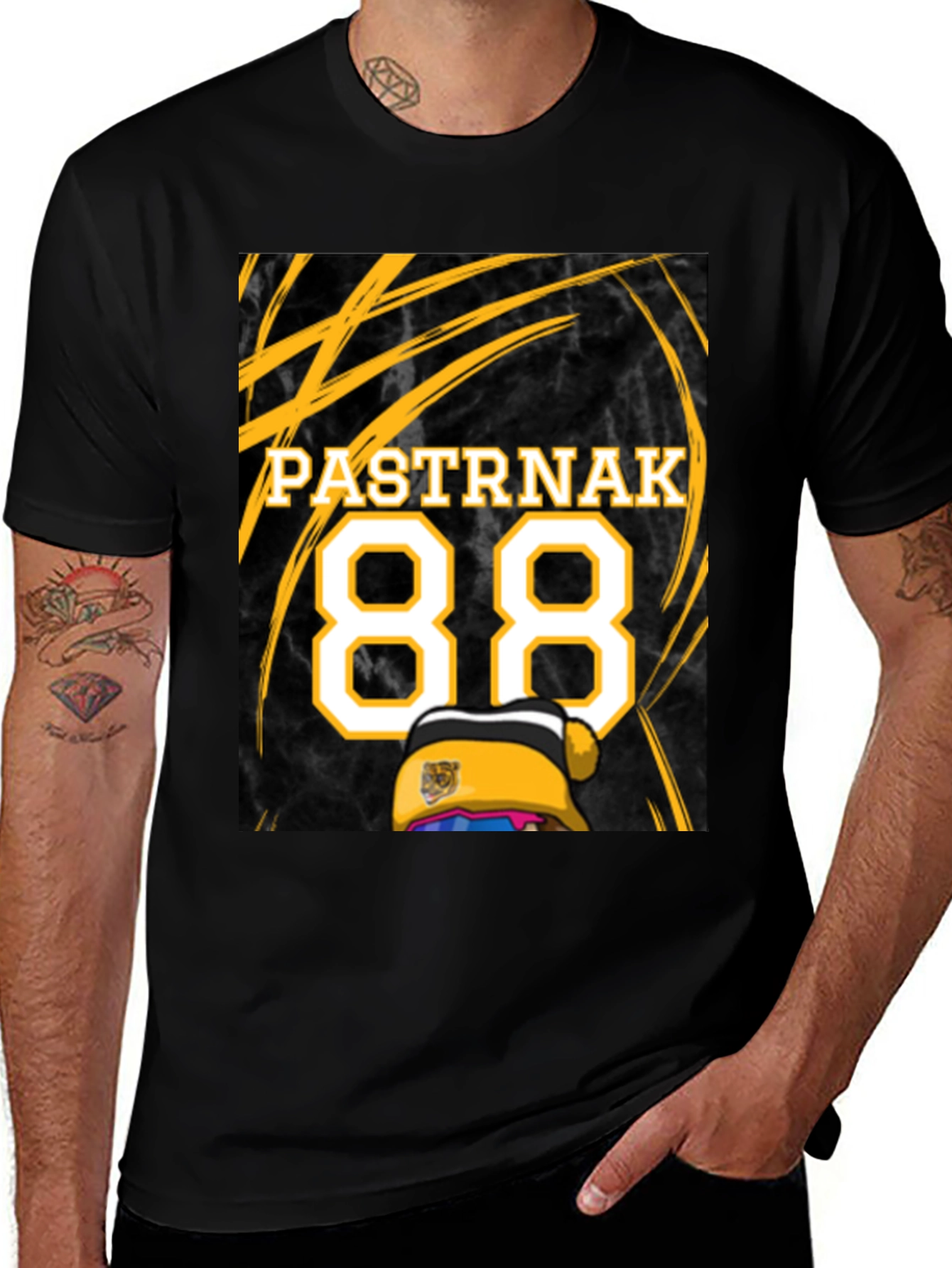 Variant 19 of Pastrnak 88 Hockey Fan T-Shirt