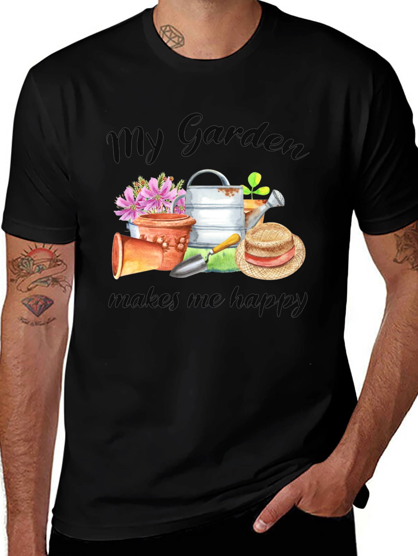 Variant 25 of My Garden Makes Me Happy T-Shirt