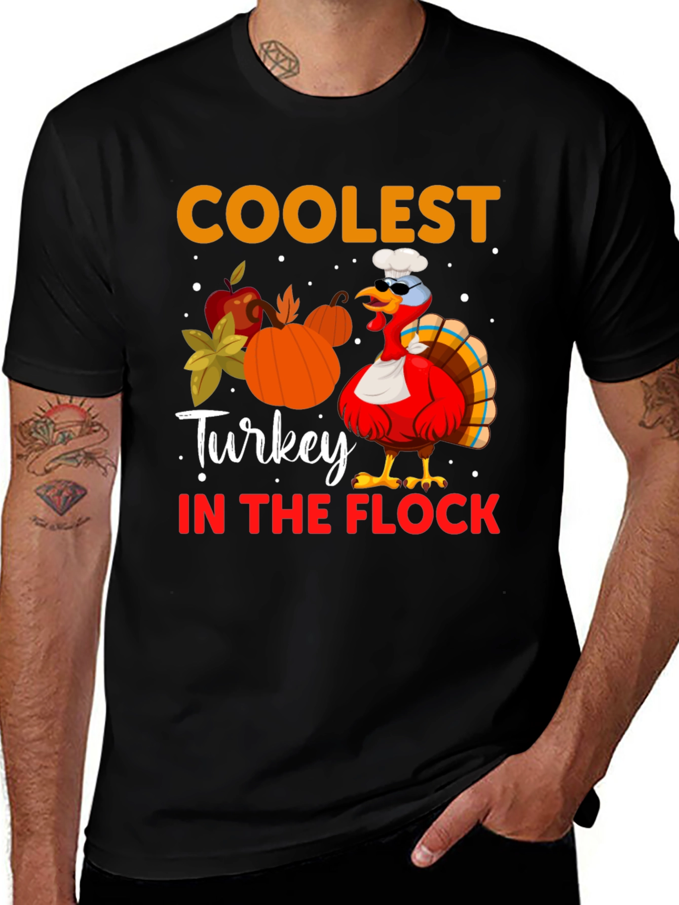 Coolest Turkey in the Flock T-Shirt