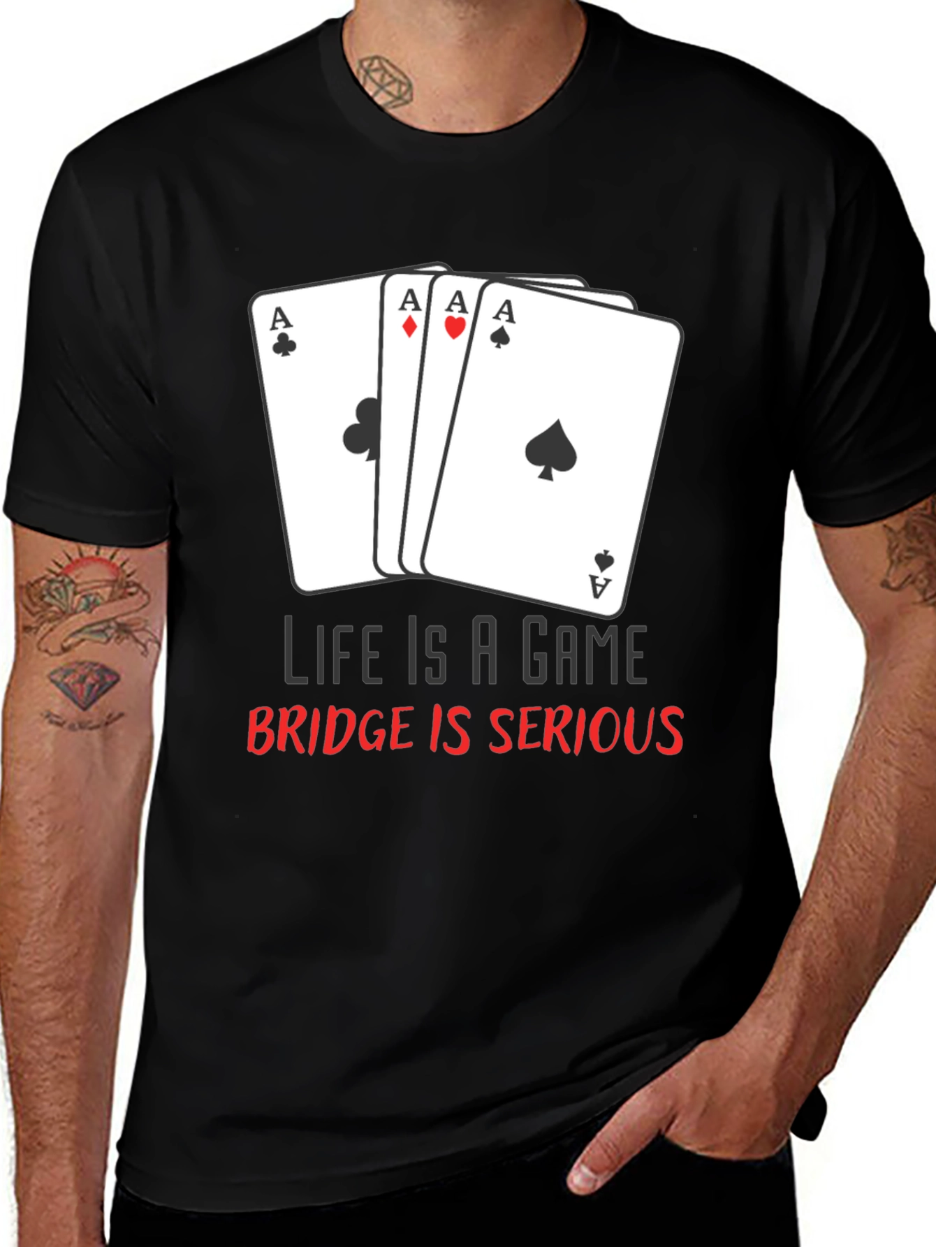 Variant 19 of Life is a Game Bridge is Serious T-Shirt
