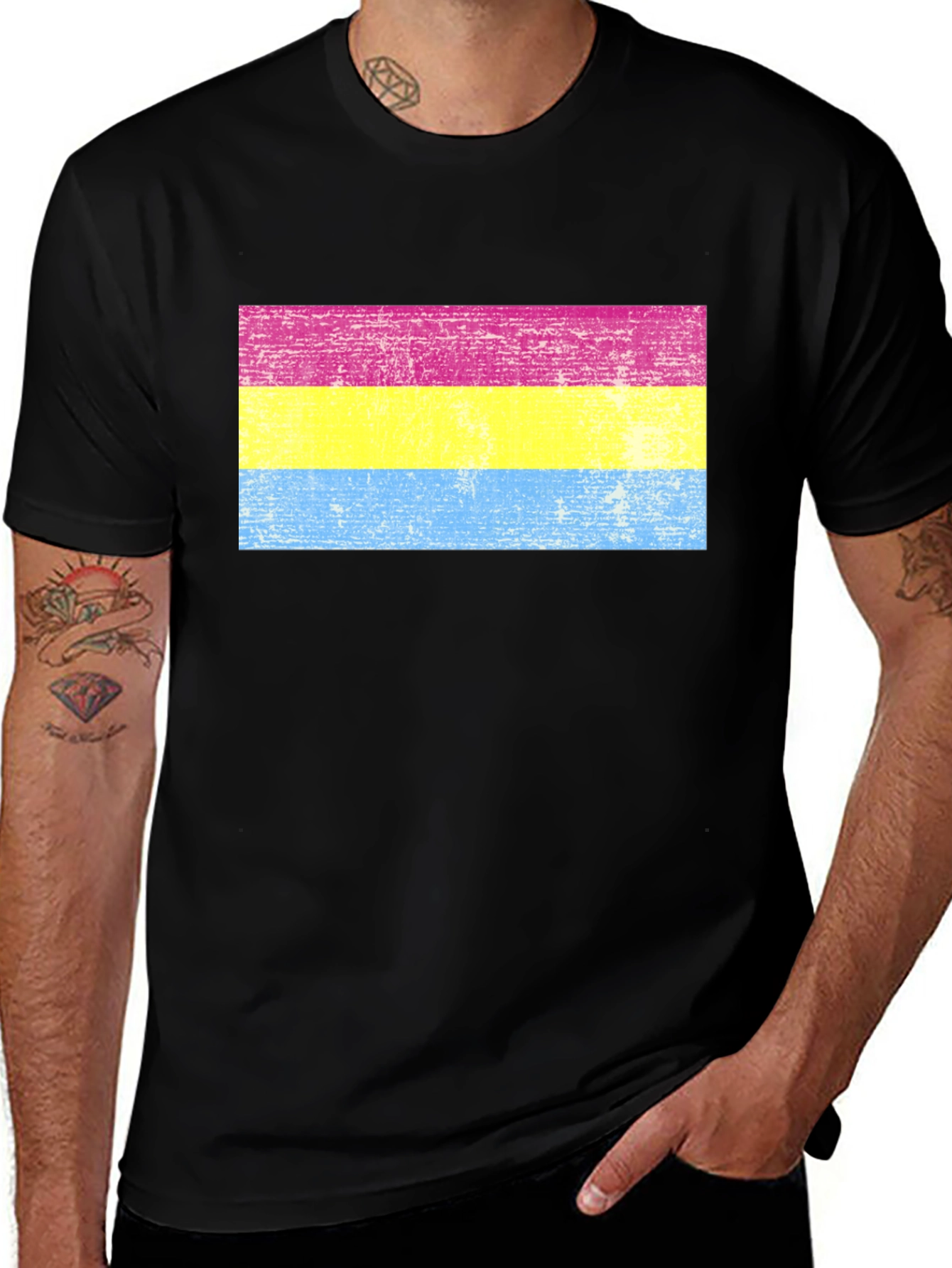 Variant 7 of Pansexual Pride Flag T-Shirt