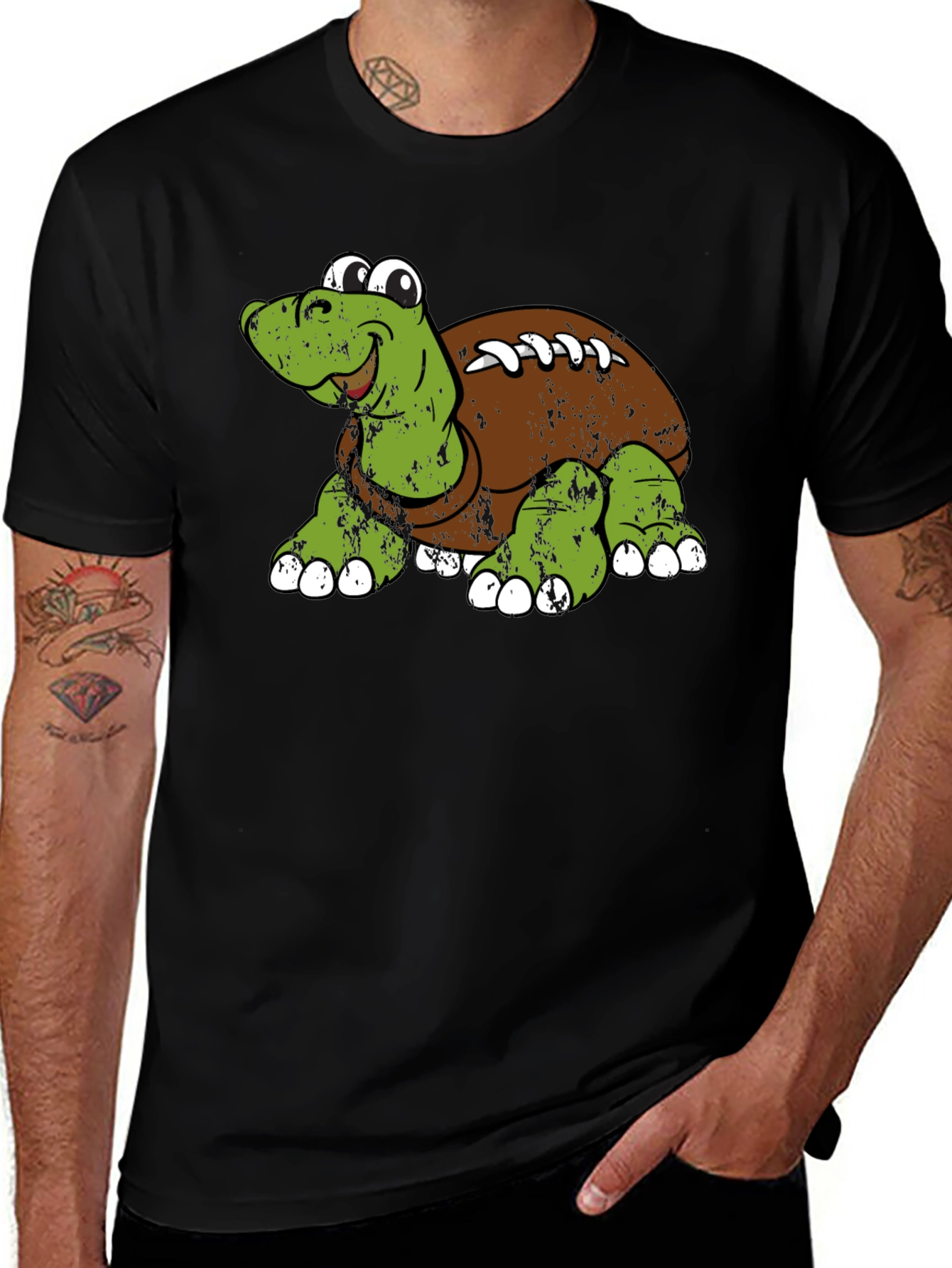 Variant 23 of Turtle Football T-Shirt